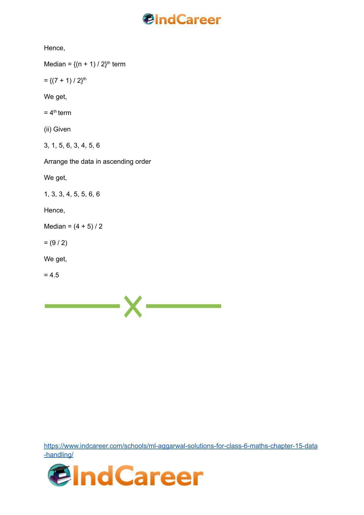 ML Aggarwal Solutions for Class 6 Maths Chapter 15- Data Handling - Page 7