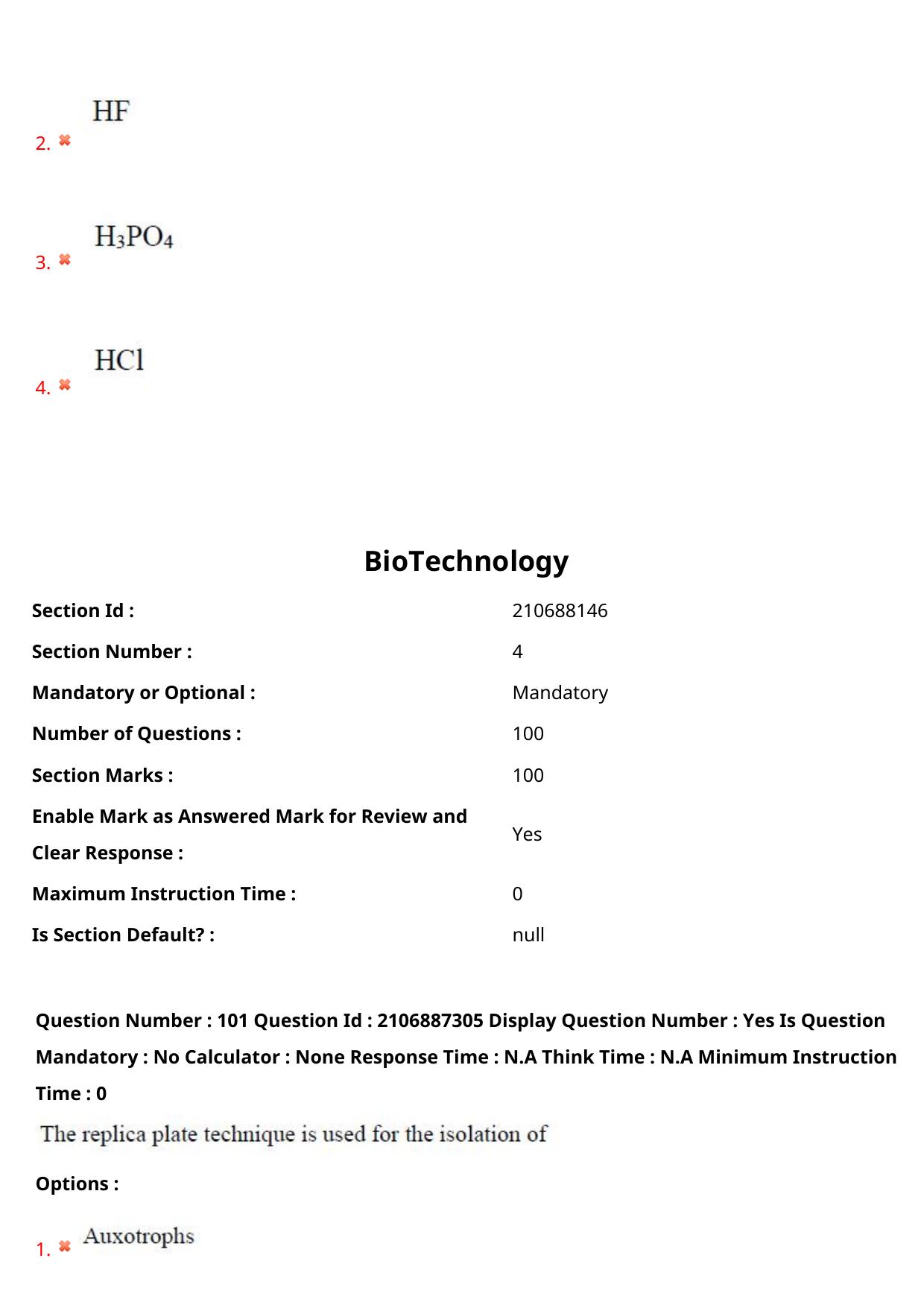 AP ECET 2024 BioTechnology 08th May 2024 (Shift 1) Question Paper wth Key - Page 65