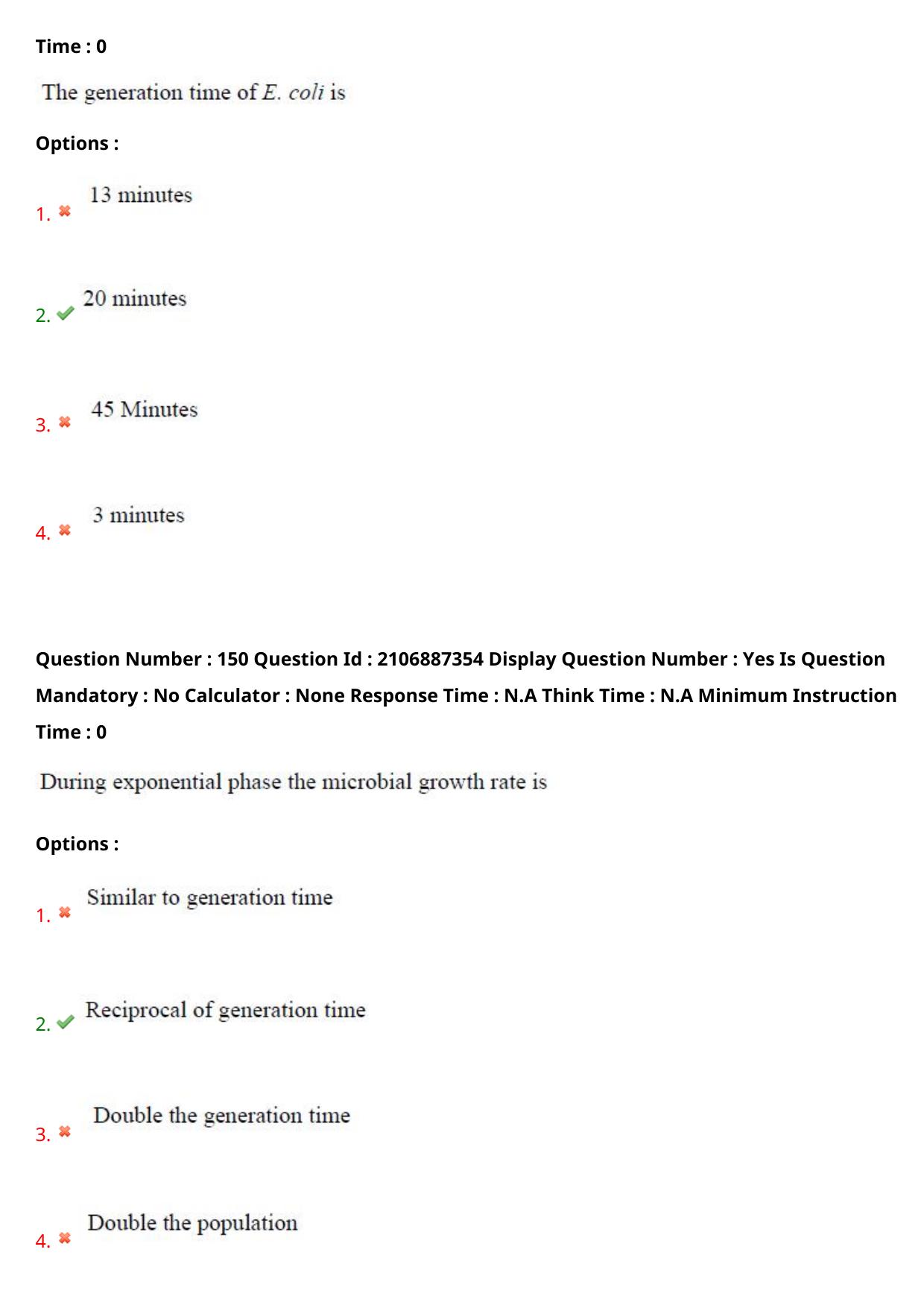 AP ECET 2024 BioTechnology 08th May 2024 (Shift 1) Question Paper wth Key - Page 93