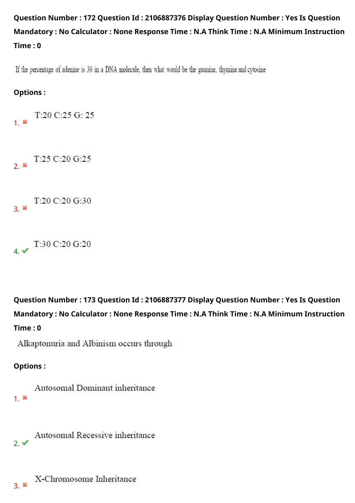 AP ECET 2024 BioTechnology 08th May 2024 (Shift 1) Question Paper wth Key - Page 106