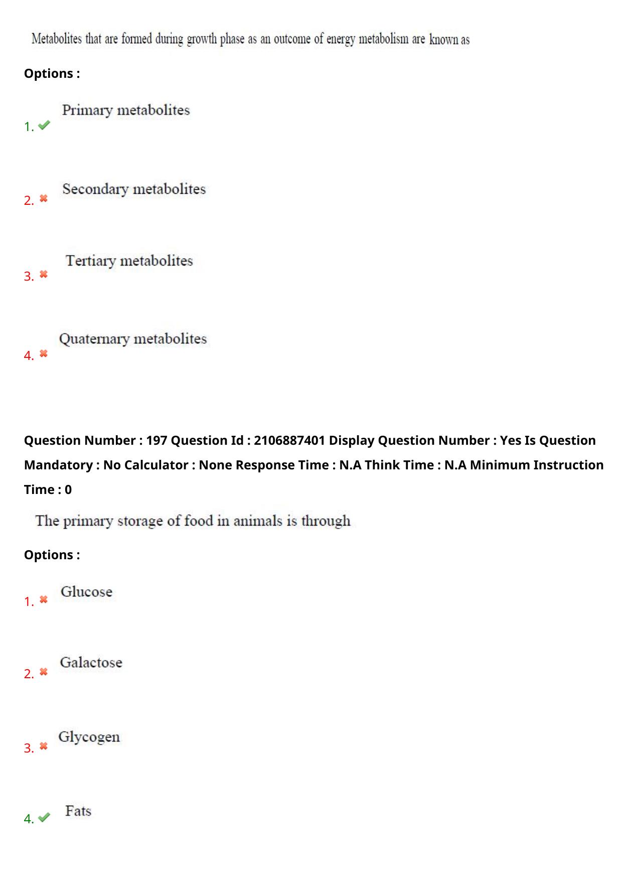 AP ECET 2024 BioTechnology 08th May 2024 (Shift 1) Question Paper wth Key - Page 120
