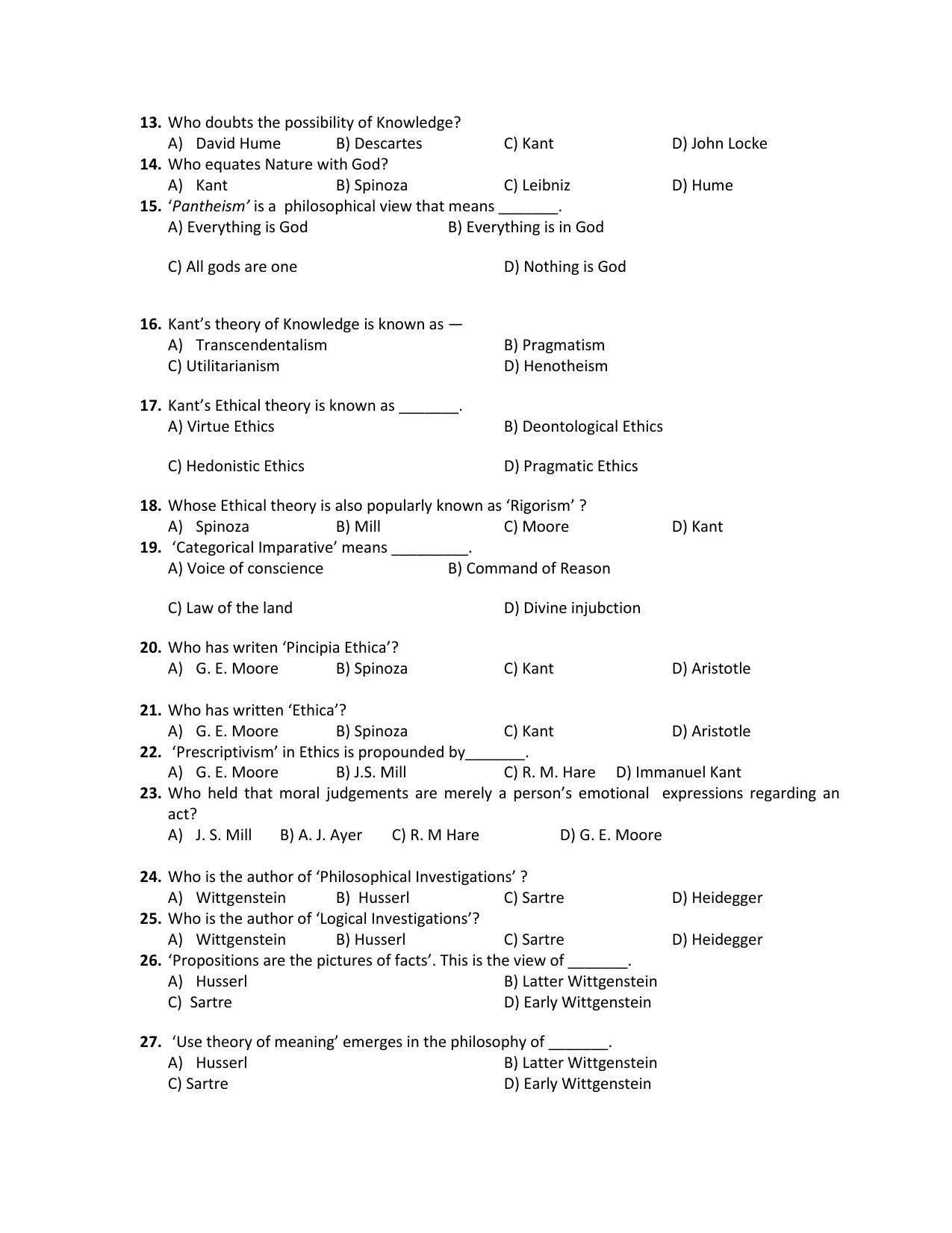 PU MPET Ancient Indian History 2019 Question Papers - Page 28