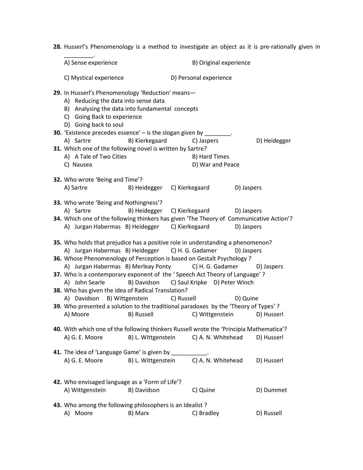 PU MPET Ancient Indian History 2019 Question Papers - Page 29