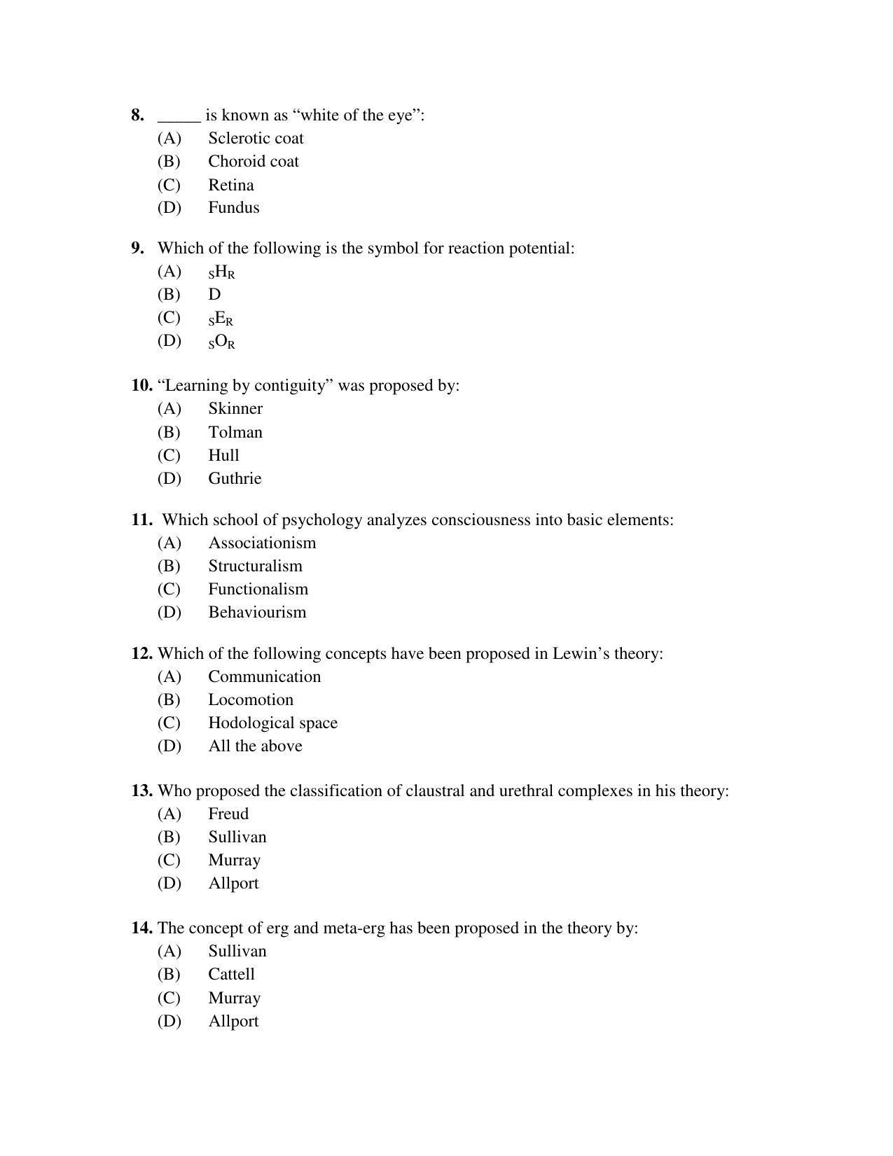 PU MPET Ancient Indian History 2019 Question Papers - Page 52