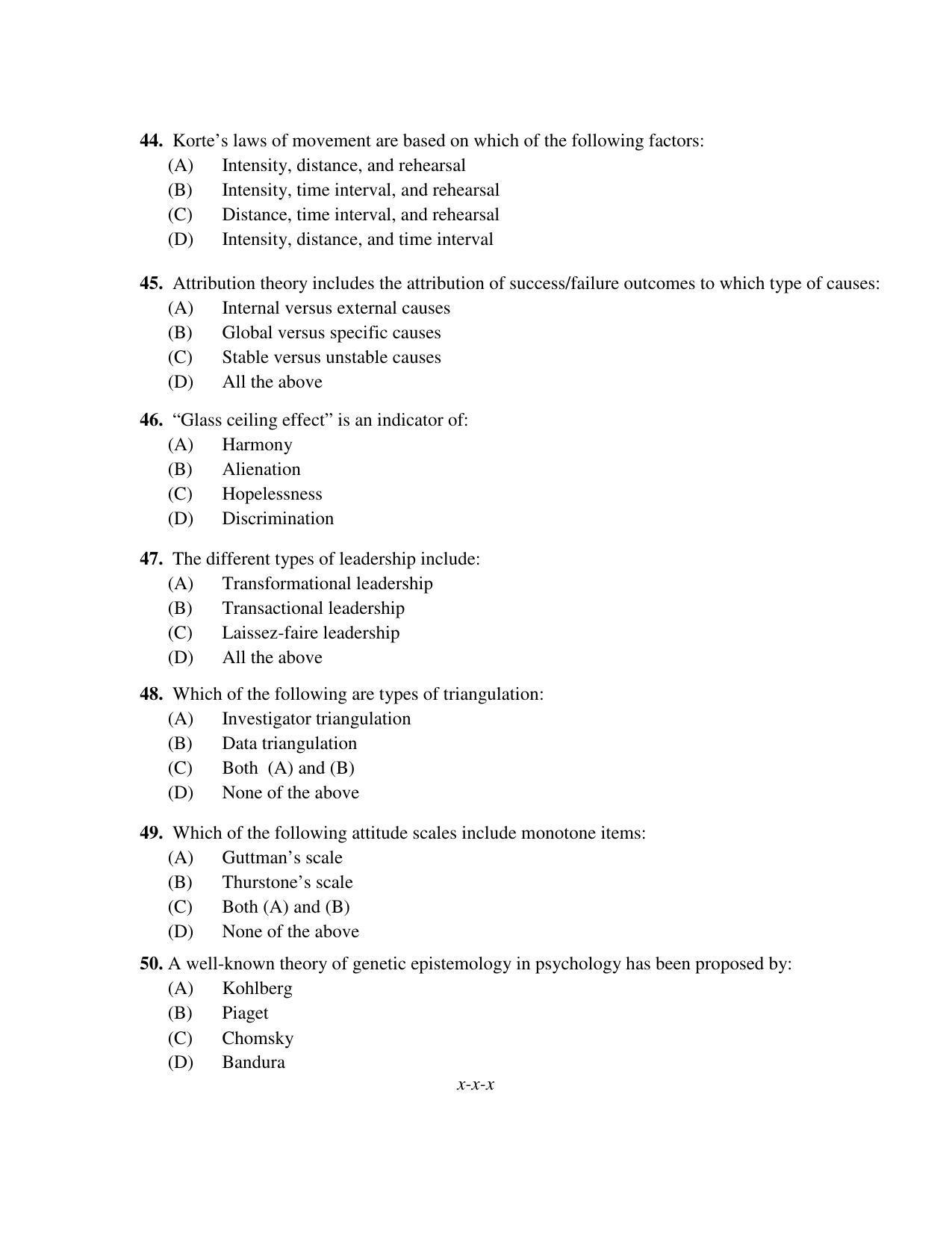 PU MPET Ancient Indian History 2019 Question Papers - Page 57
