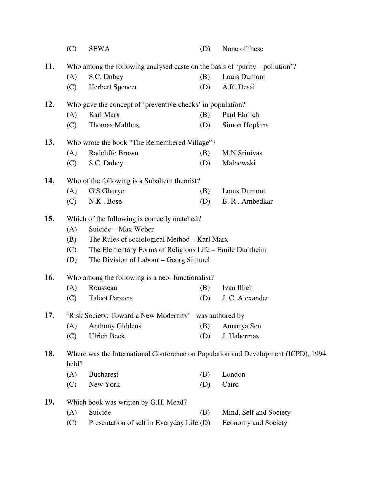 PU MPET Ancient Indian History 2019 Question Papers - Page 78