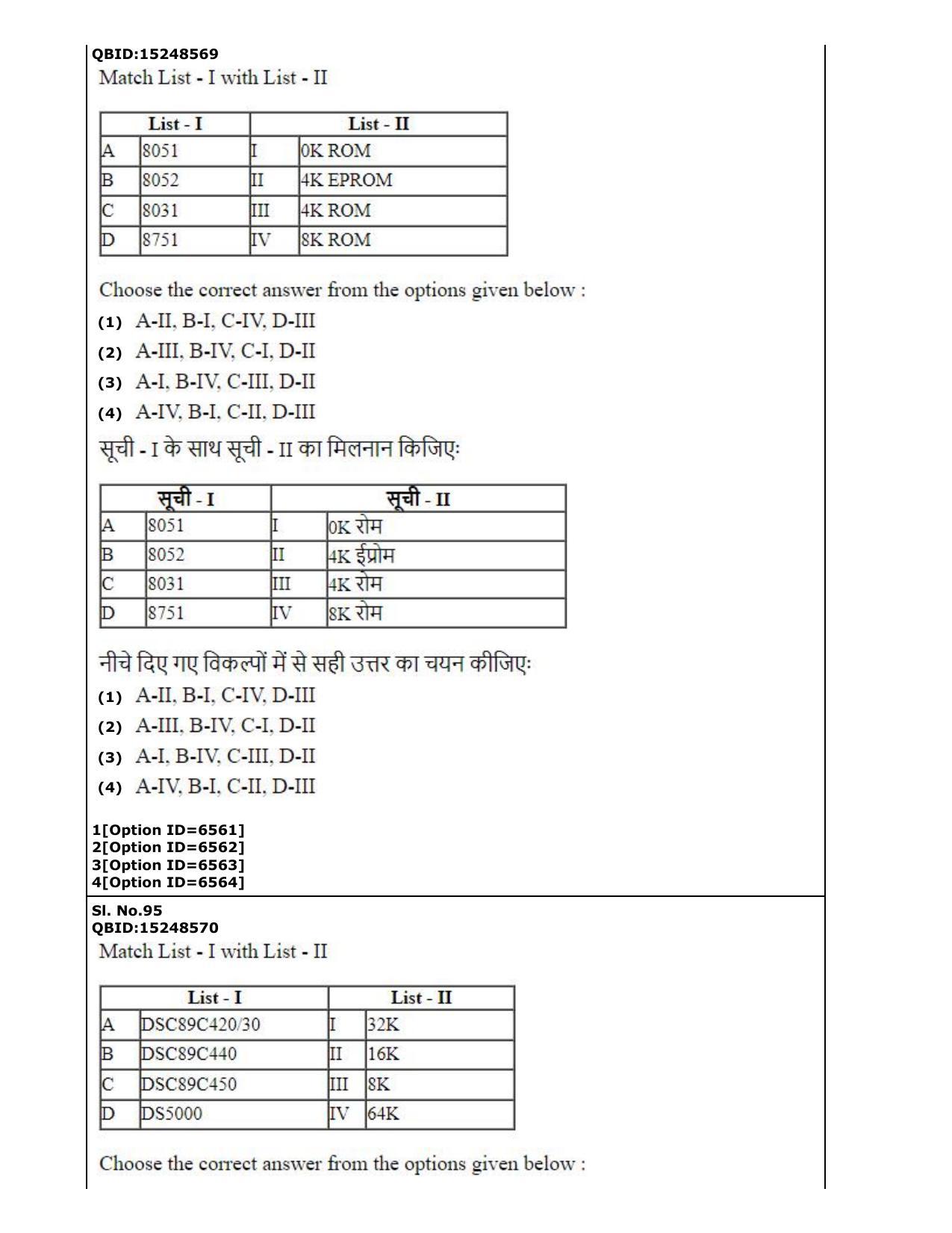 CUET (PG) 2022: PGQP-53 Embedded and Real Time Systems Engg (2-09-2022) Question Paper - Page 51