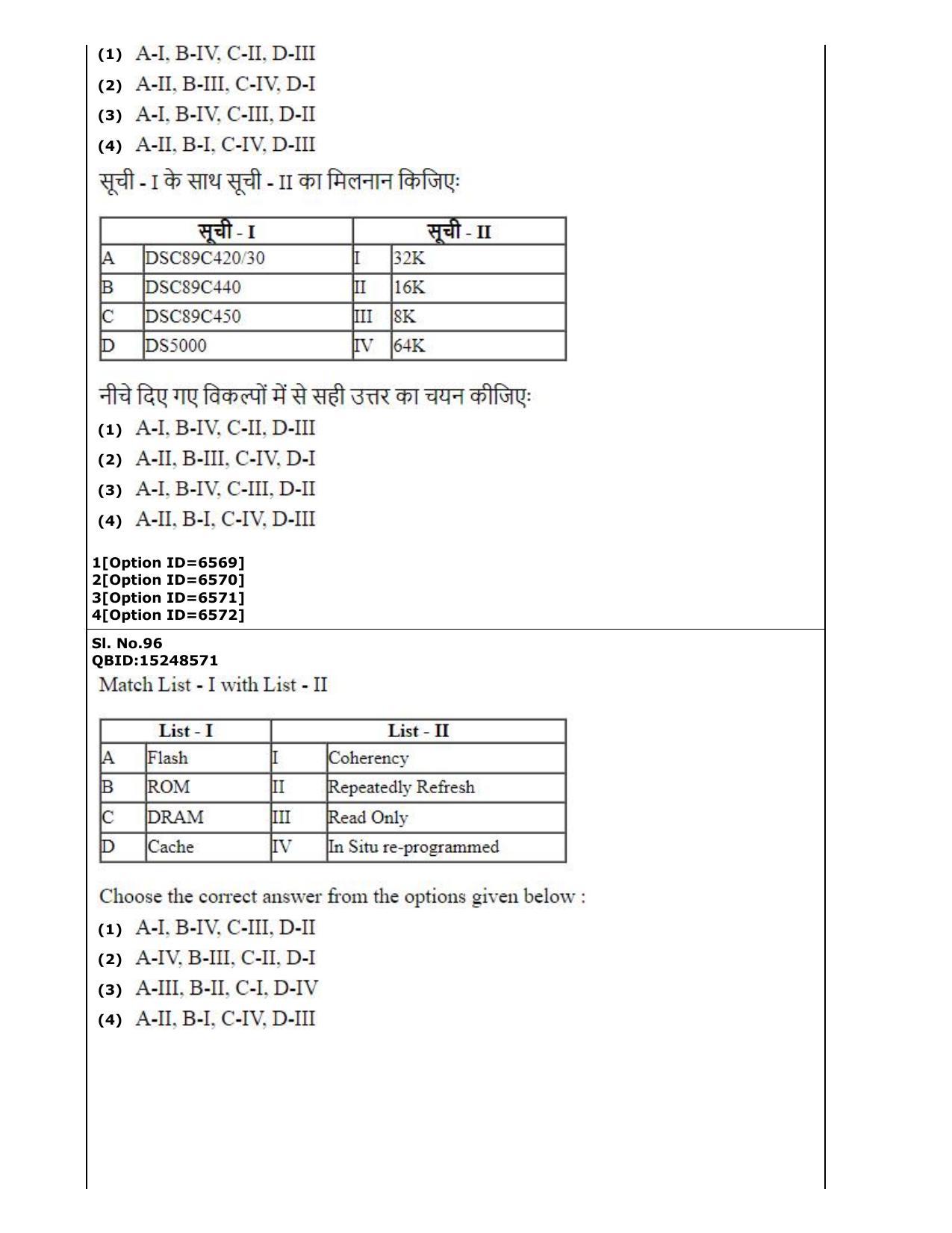 CUET (PG) 2022: PGQP-53 Embedded and Real Time Systems Engg (2-09-2022) Question Paper - Page 52