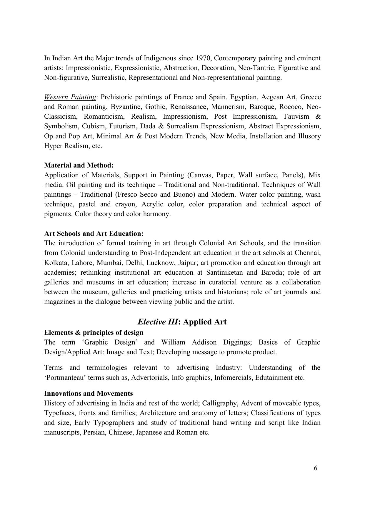 TNSET Syllabus - Visual Art - Page 6