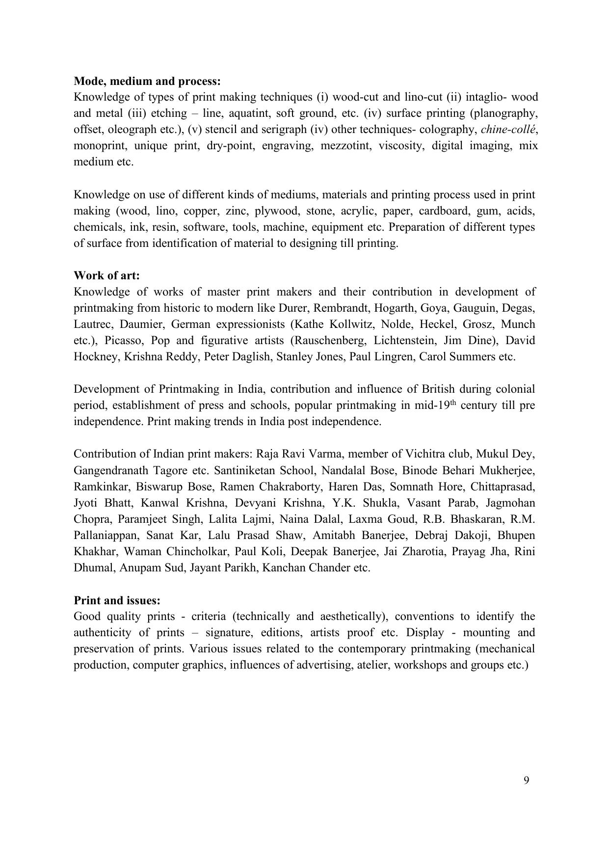 TNSET Syllabus - Visual Art - Page 9