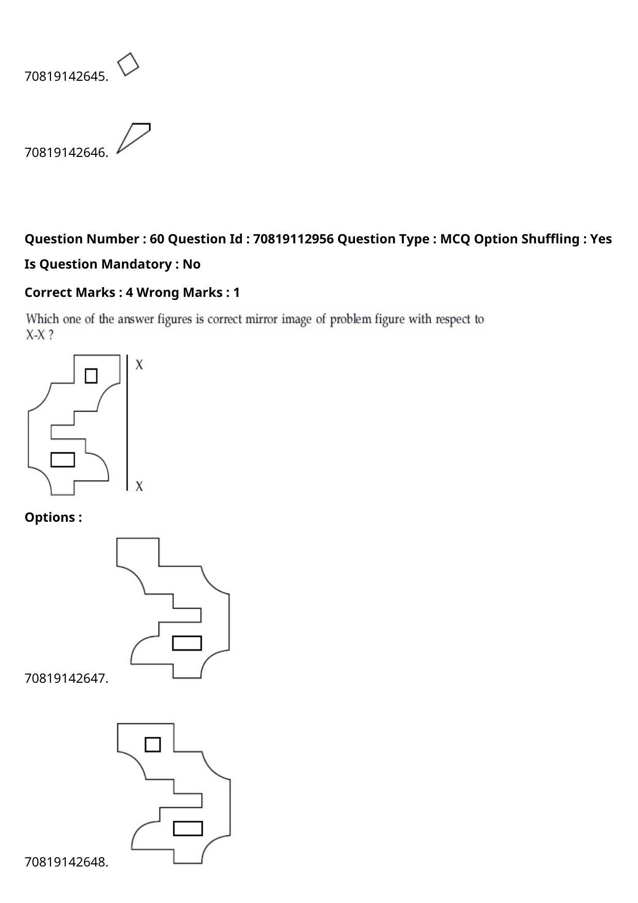 JEE Mains 2021: B Planning Hindi (Shift 2) 23-02-2021 Question Paper - Page 70