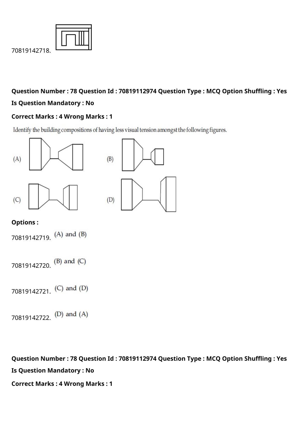 JEE Mains 2021: B Planning Hindi (Shift 2) 23-02-2021 Question Paper - Page 107