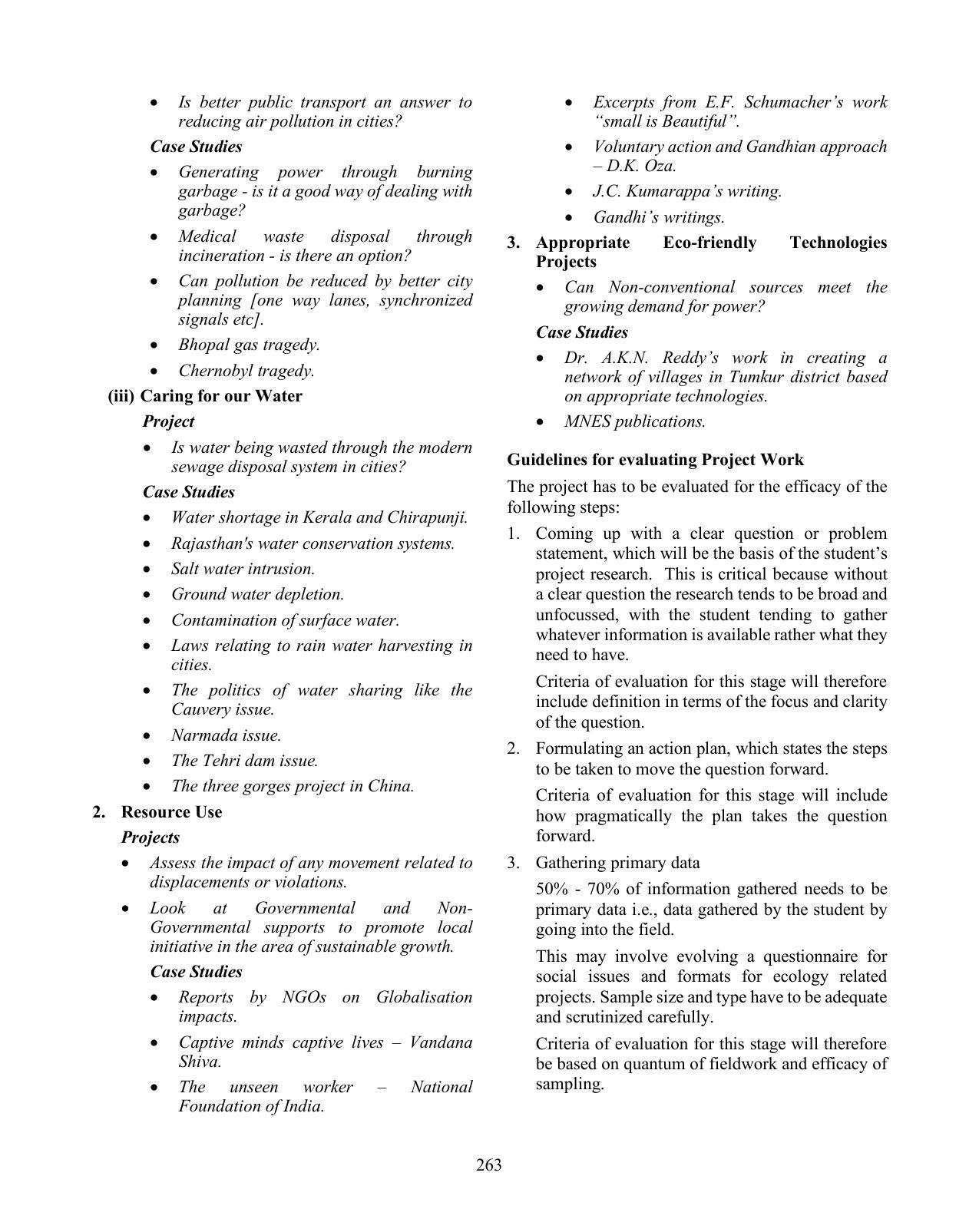 ICSE Environmental Applications Syllabus 2026 - Page 9