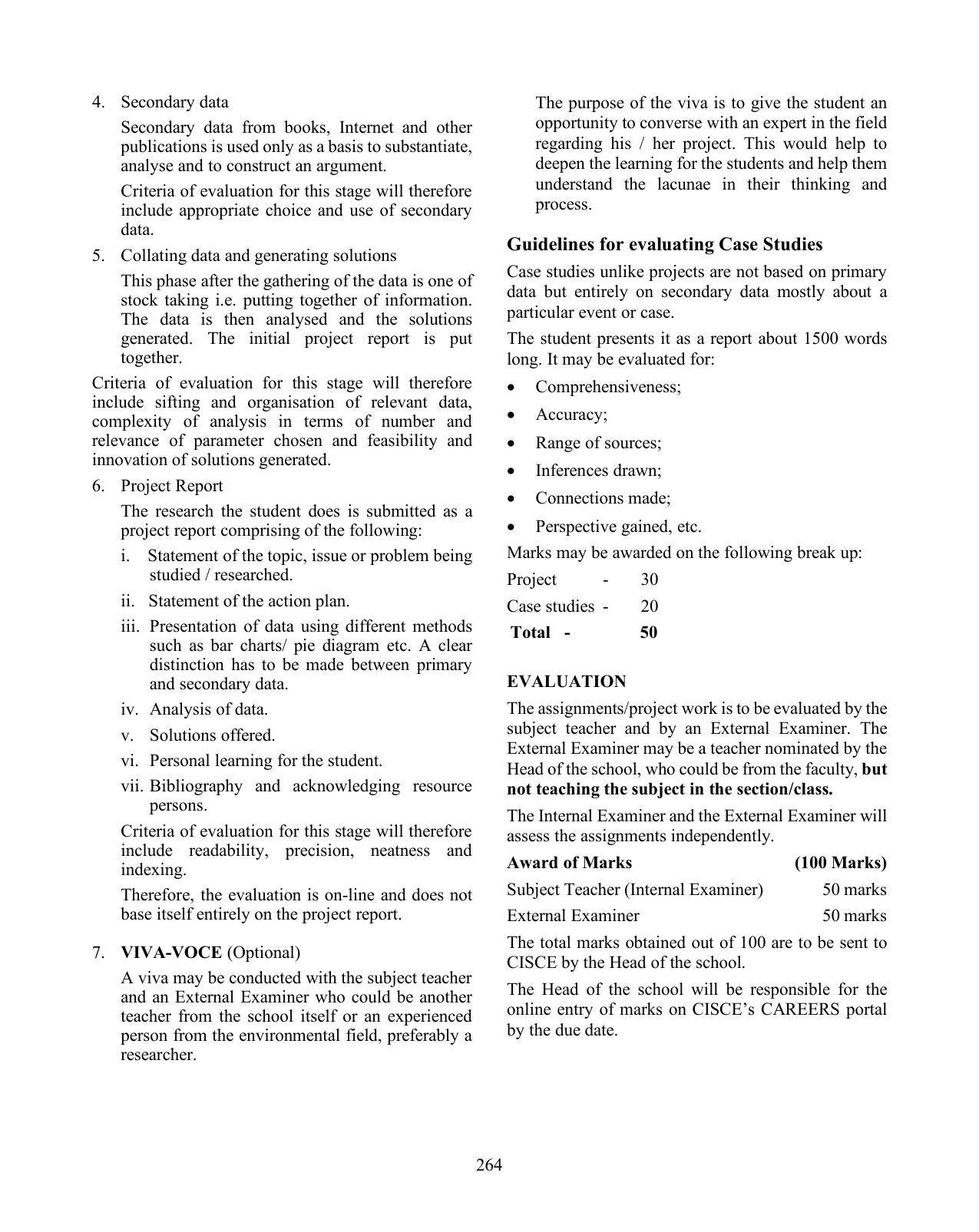 ICSE Environmental Applications Syllabus 2026 - Page 10