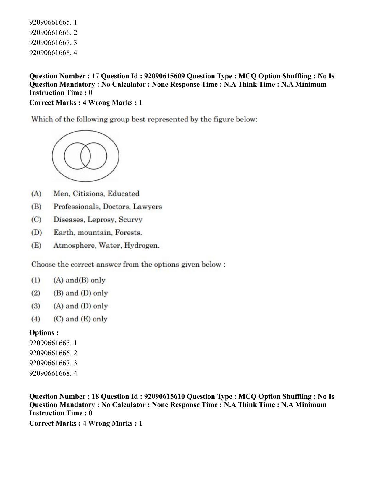 CUET PG 2023: SCQP02 – Agro-forestry(Eng) - Shift 3 (12-06-2023) Question Paper - Page 18