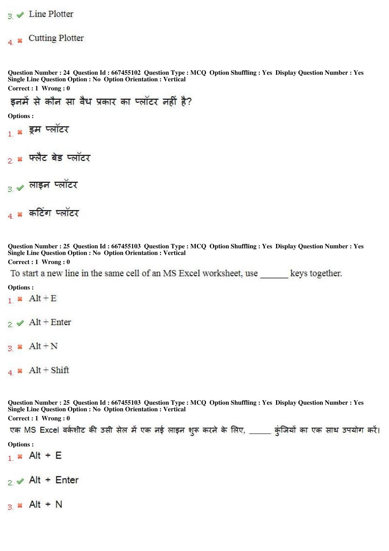 MP CPCT 04th August 2018 CPCT Question Paper Shift 2 - Page 17