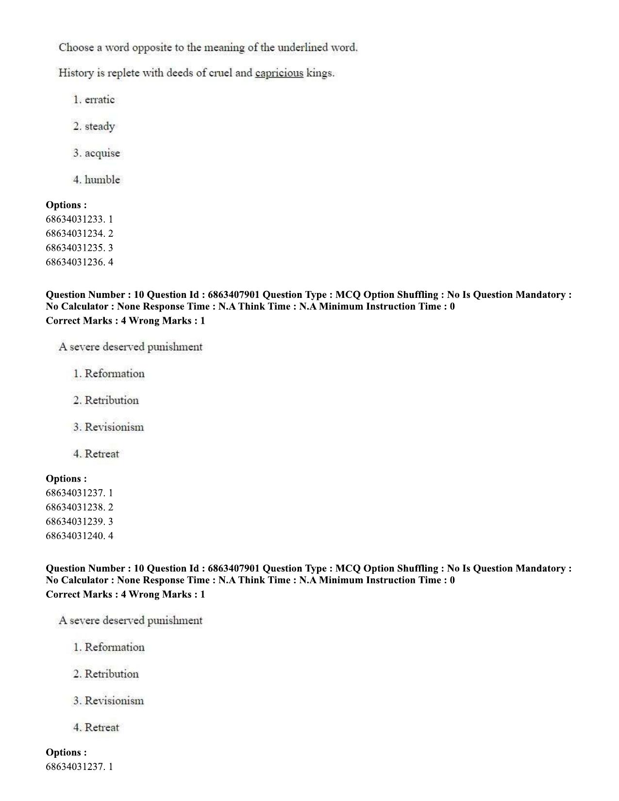 CUET PG 2023: ACQP05 – Dharma Shastra, Vastu, Paurohitya (Eng.)-shift 2 (07-06-2023) Question Paper - Page 16
