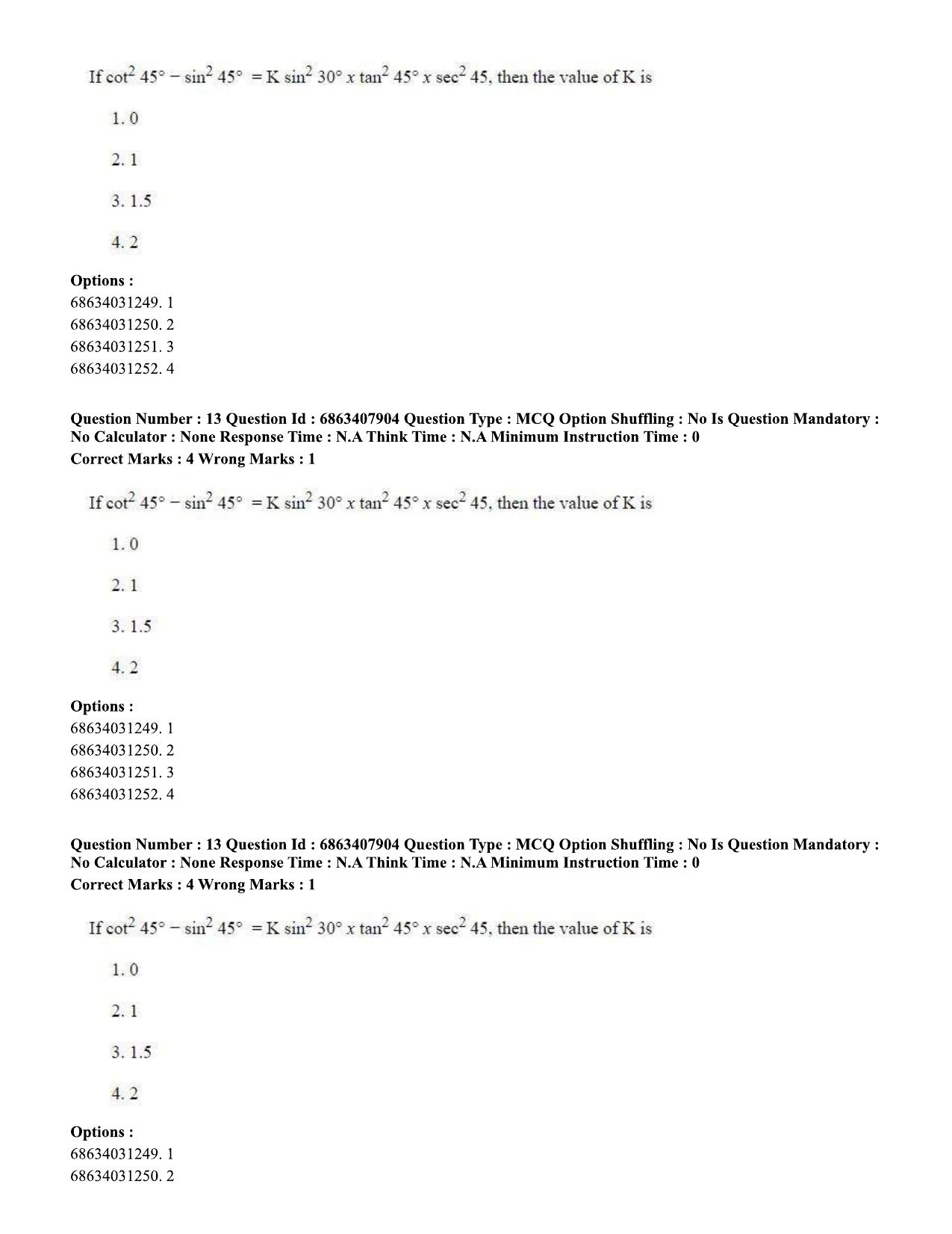 CUET PG 2023: ACQP05 – Dharma Shastra, Vastu, Paurohitya (Eng.)-shift 2 (07-06-2023) Question Paper - Page 20