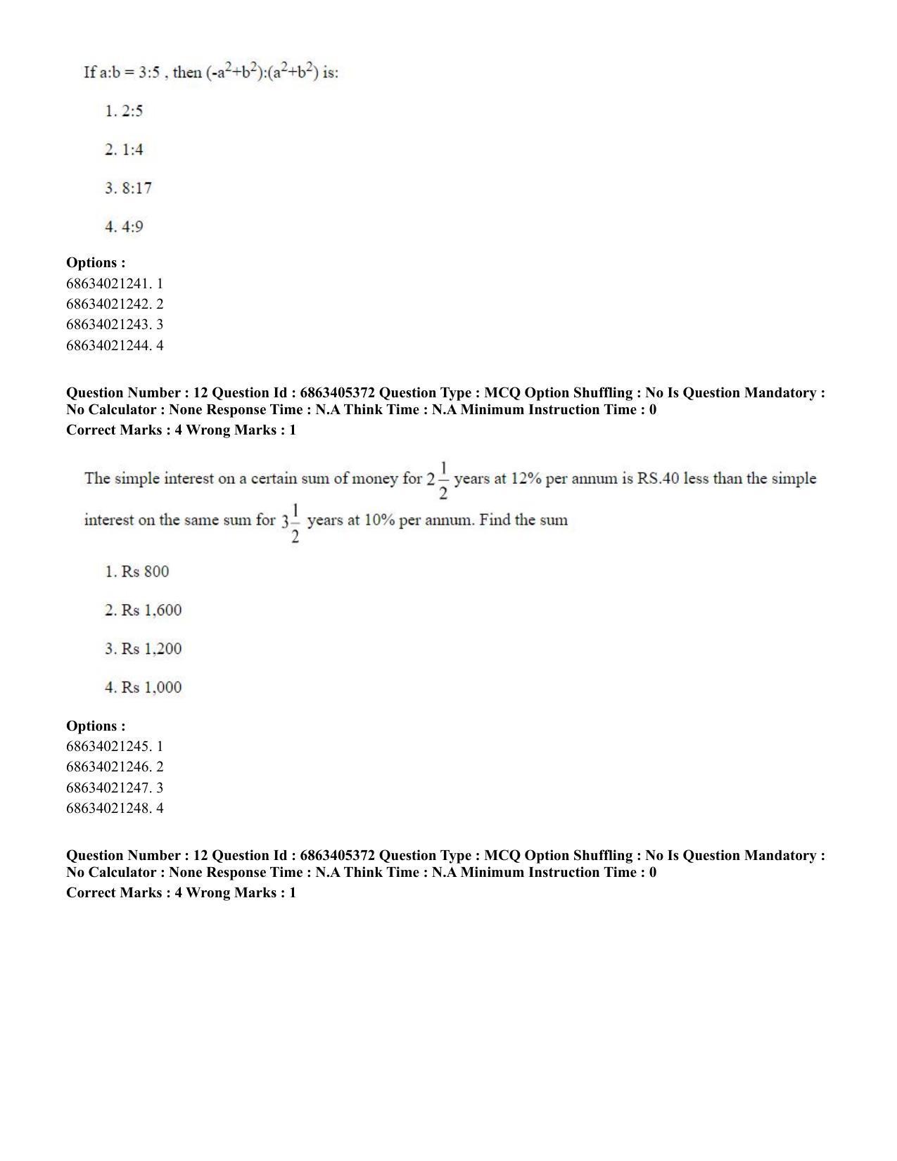CUET PG 2023: ACQP08 – Hindu Studies (Bilingual) (Eng.) - Shift 3 (05-06-2023) Question Paper - Page 13