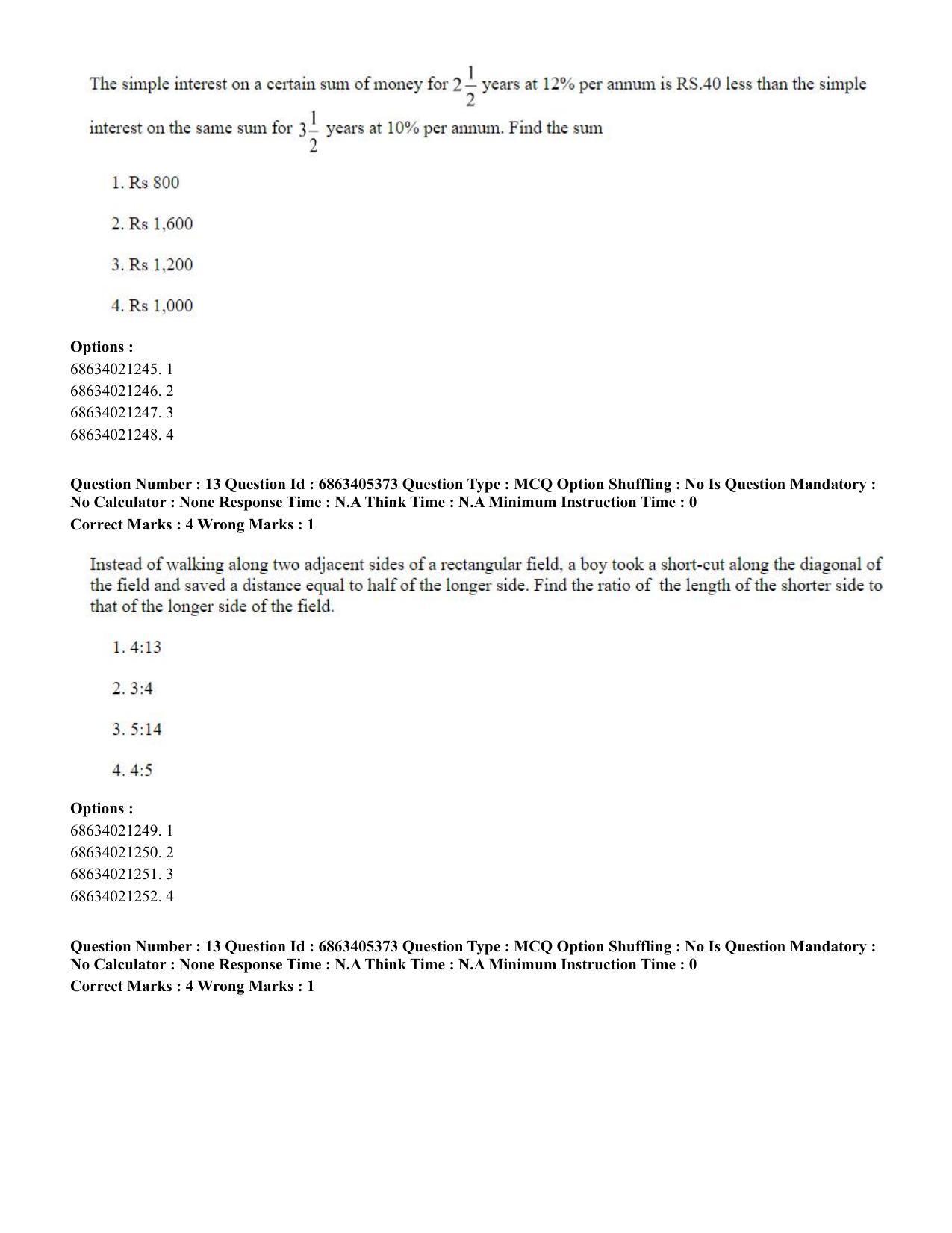 CUET PG 2023: ACQP08 – Hindu Studies (Bilingual) (Eng.) - Shift 3 (05-06-2023) Question Paper - Page 14