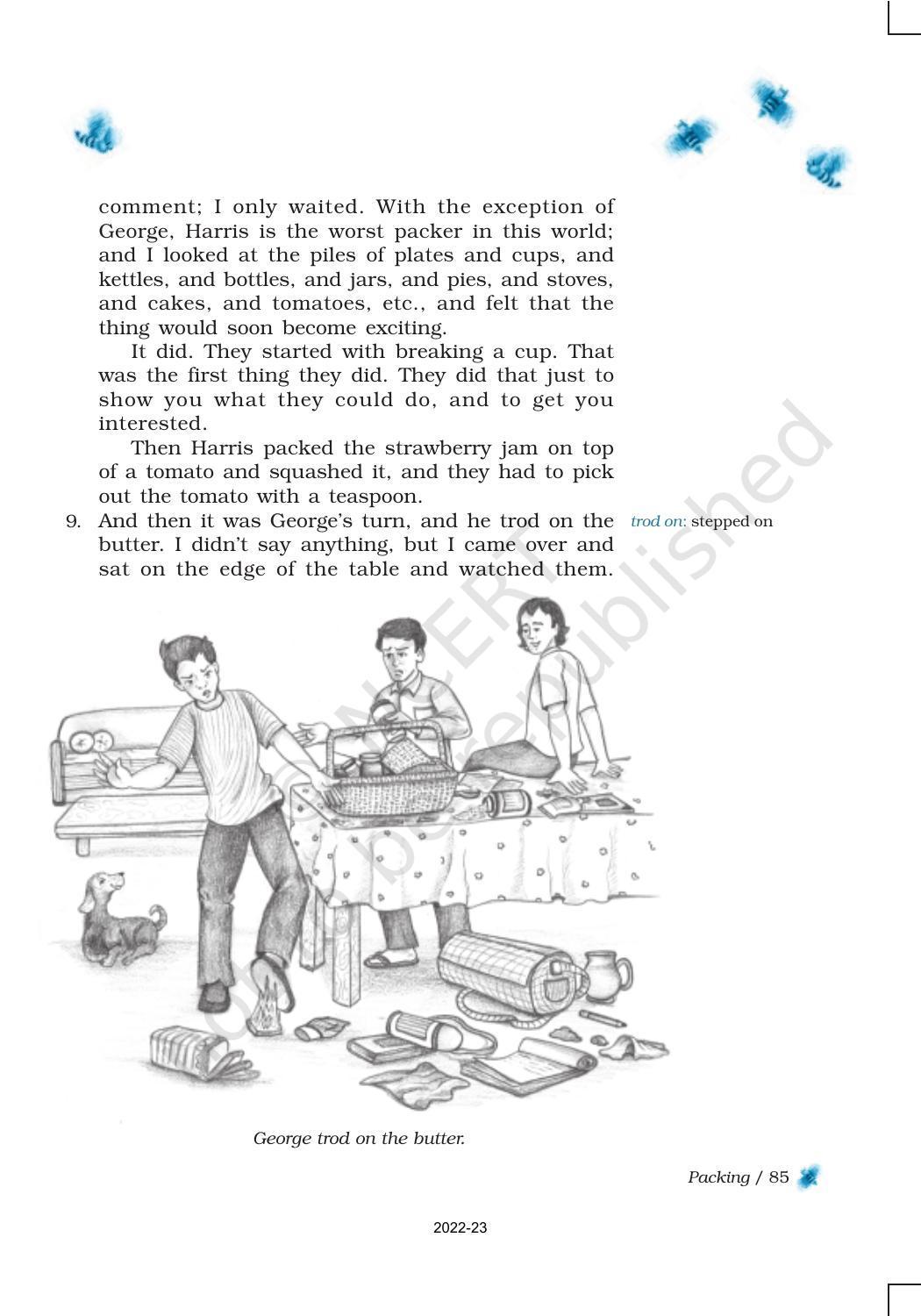 NCERT Book for Class 9 English Chapter 7 Packing - Page 4