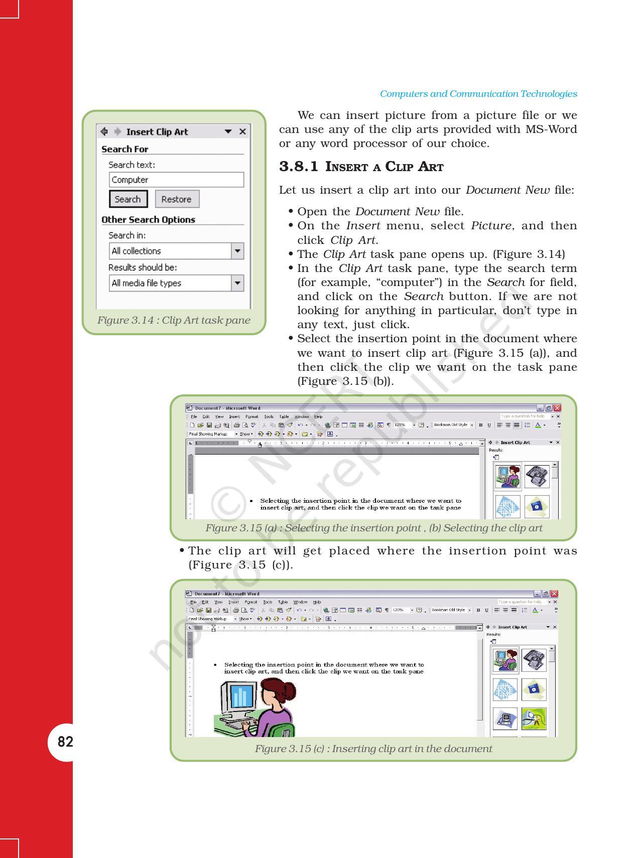 NCERT Book for Class 11 Computers Chapter 3 Word Processing Tool - Page 12