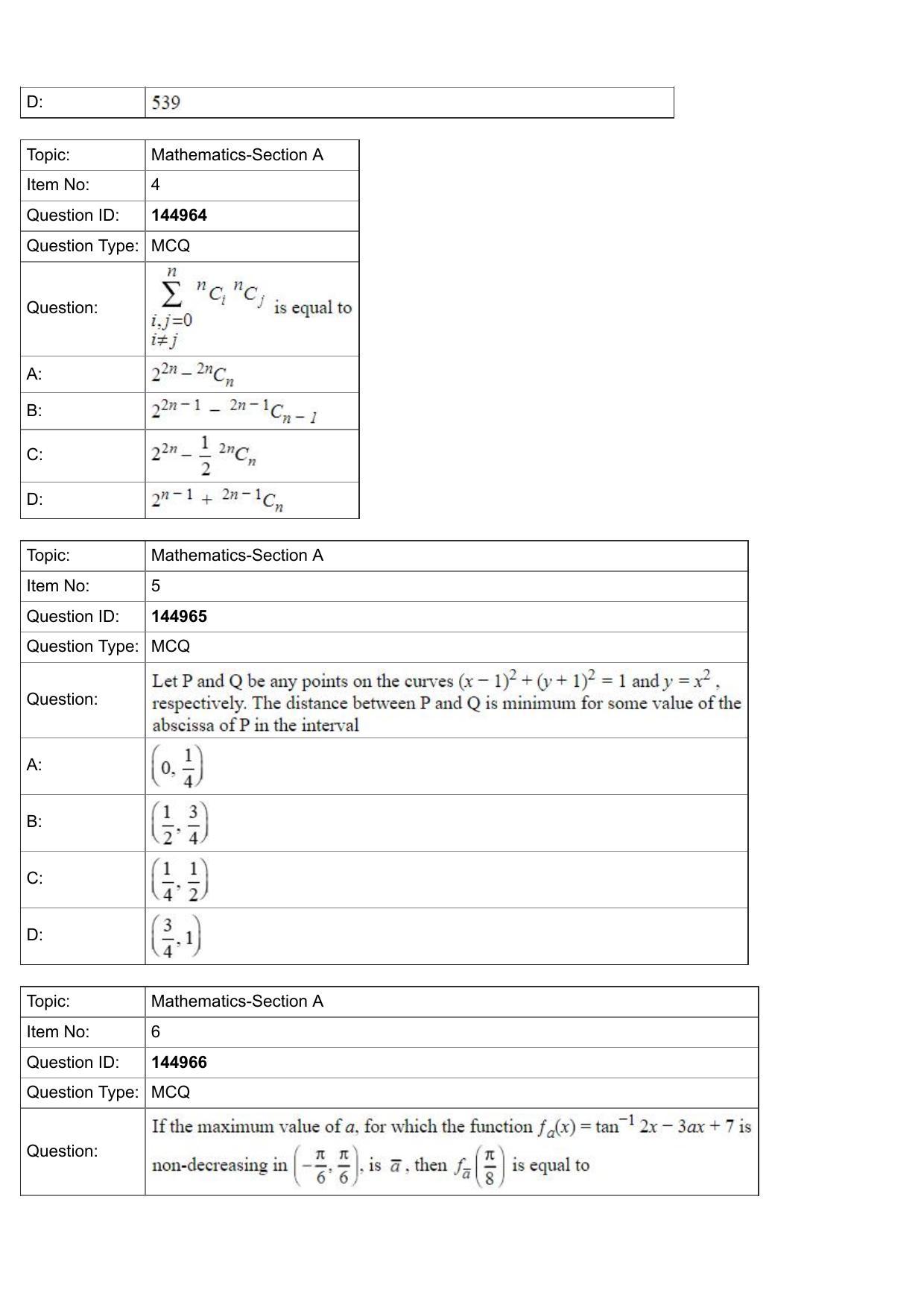 JEE Mains 2022: BTech English (Shift 2) 26-07-2022 Question Paper - Page 2