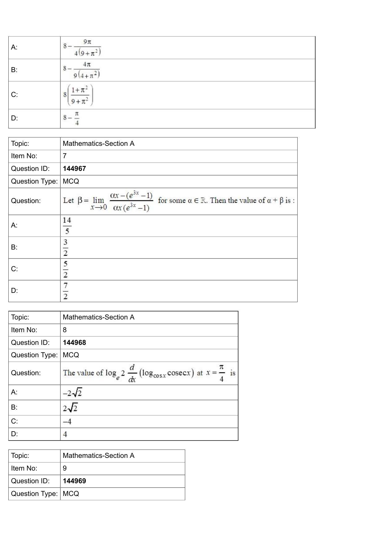JEE Mains 2022: BTech English (Shift 2) 26-07-2022 Question Paper - Page 3