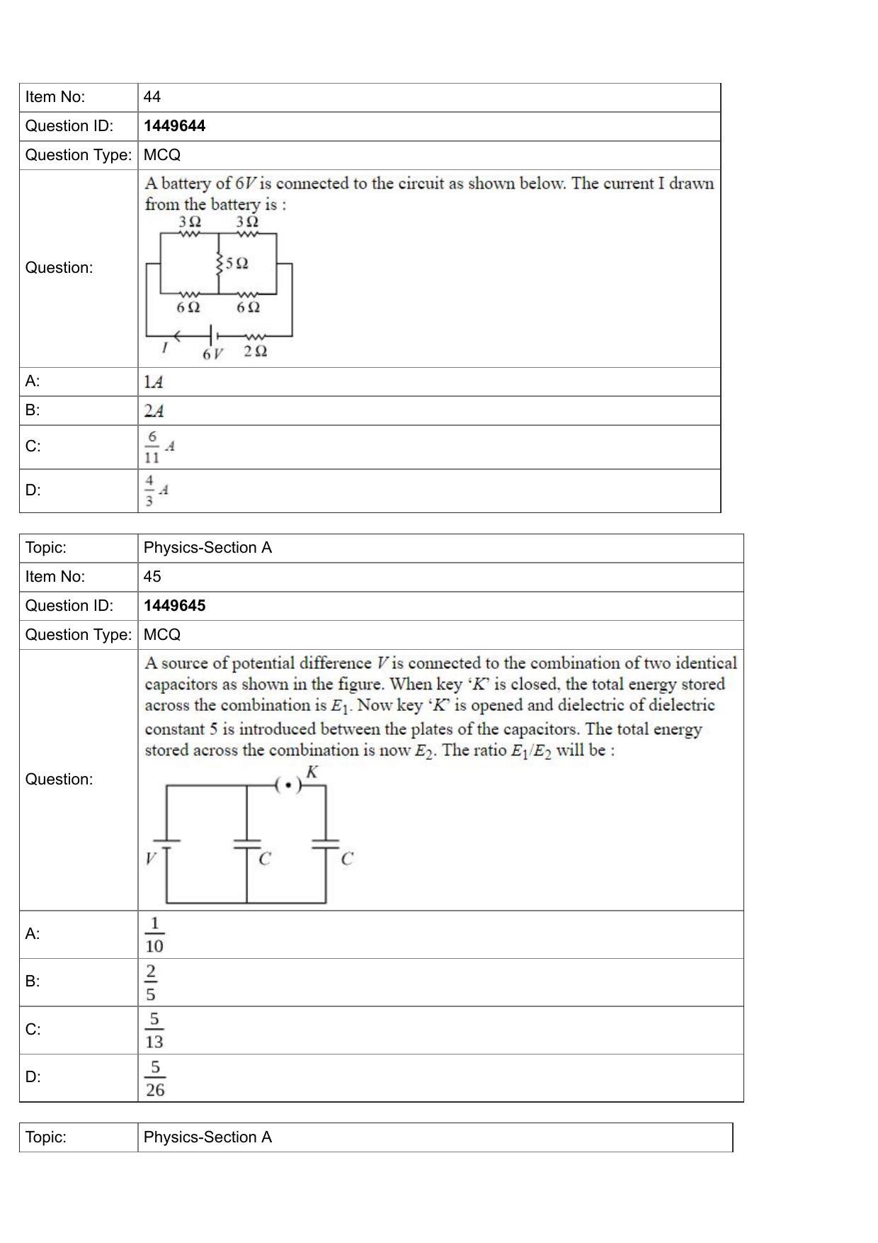 JEE Mains 2022: BTech English (Shift 2) 26-07-2022 Question Paper - Page 15