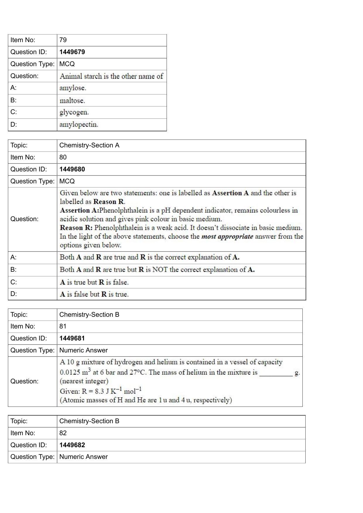 JEE Mains 2022: BTech English (Shift 2) 26-07-2022 Question Paper - Page 28