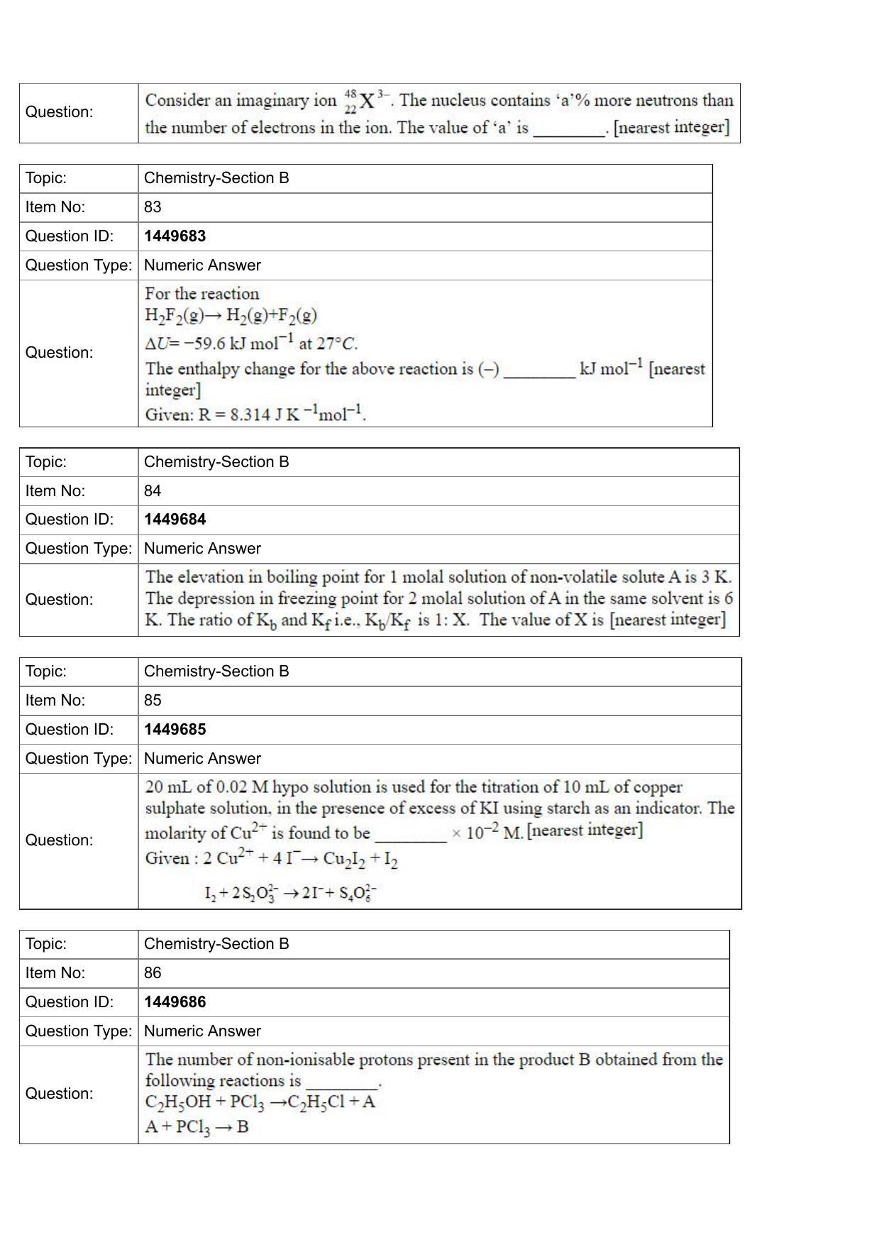 JEE Mains 2022: BTech English (Shift 2) 26-07-2022 Question Paper - Page 29