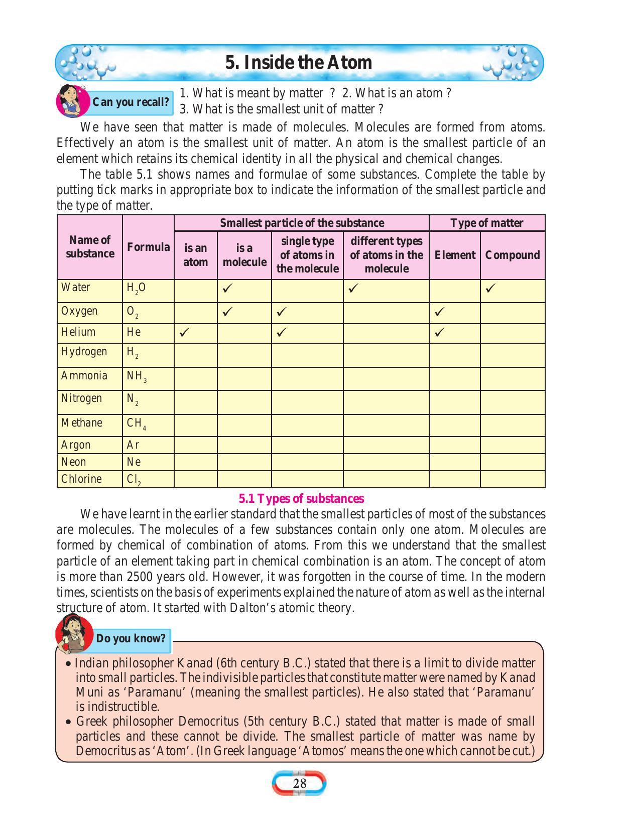 Maharashtra Board Class 8 Science Textbook - Page 38