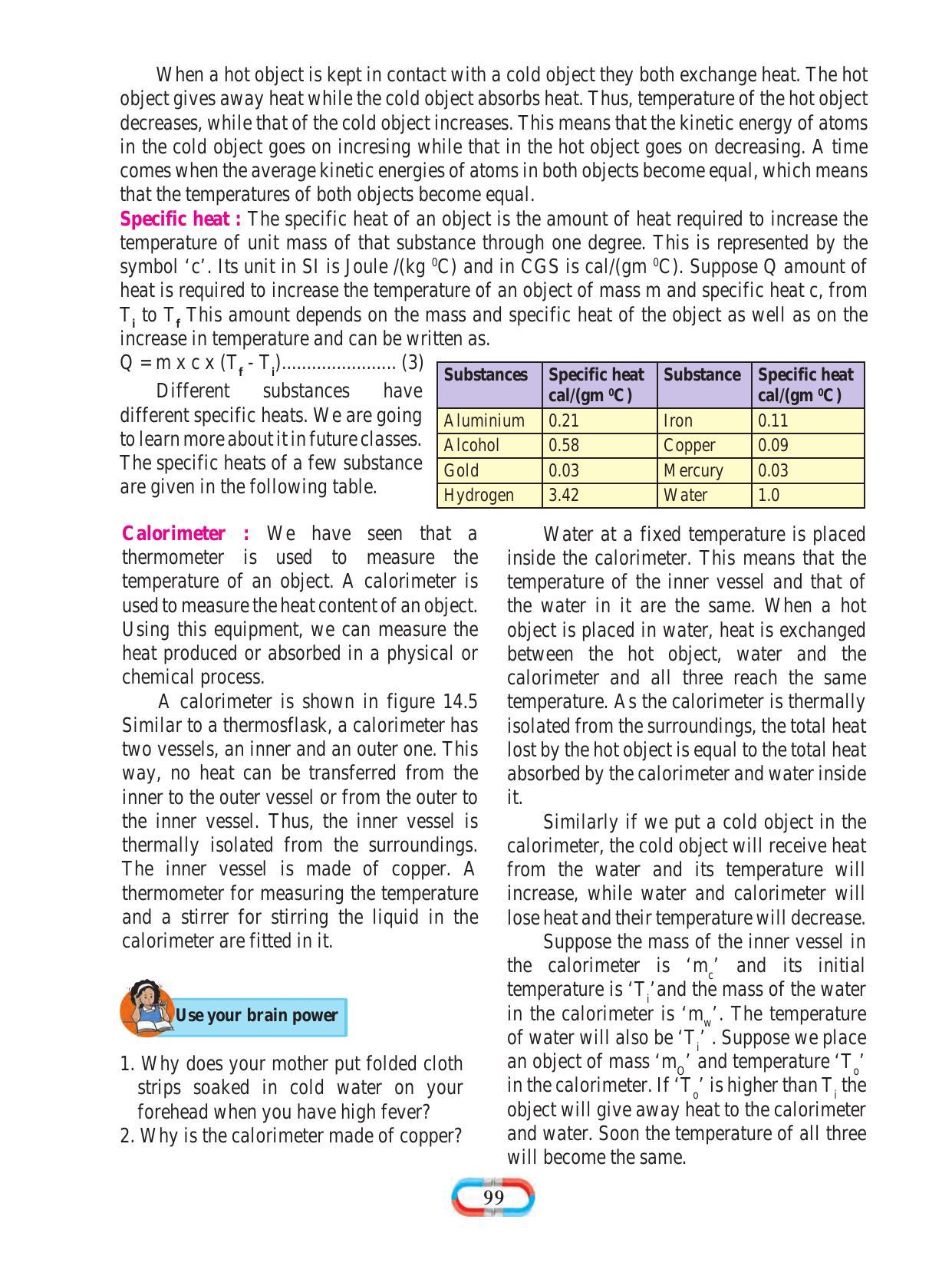 Maharashtra Board Class 8 Science Textbook - Page 109
