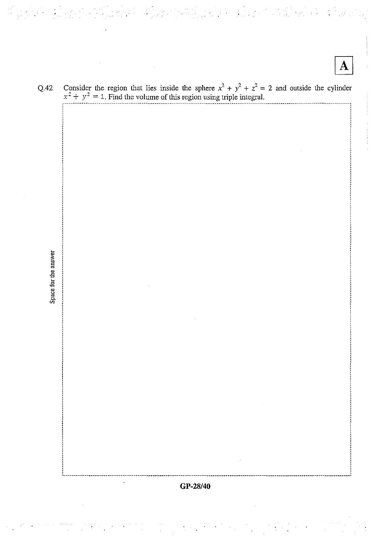 JAM 2013: GP Question Paper - Page 29