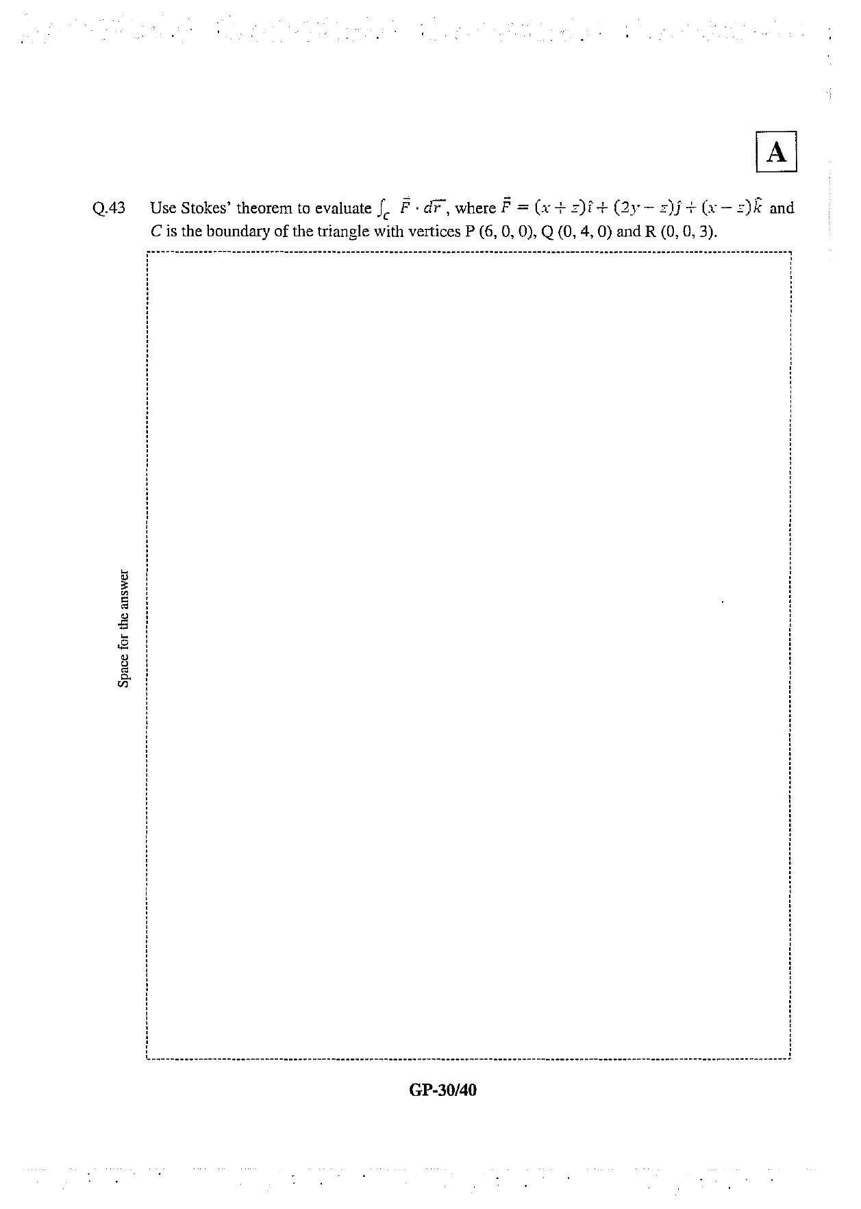 JAM 2013: GP Question Paper - Page 31