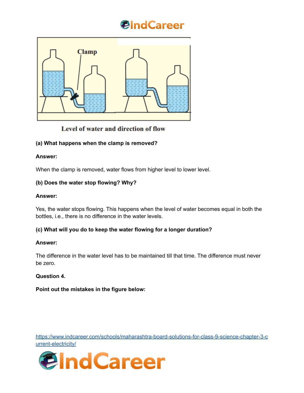 Maharashtra Board Solutions for Class 9- Science: Chapter 3- Current Electricity - Page 9