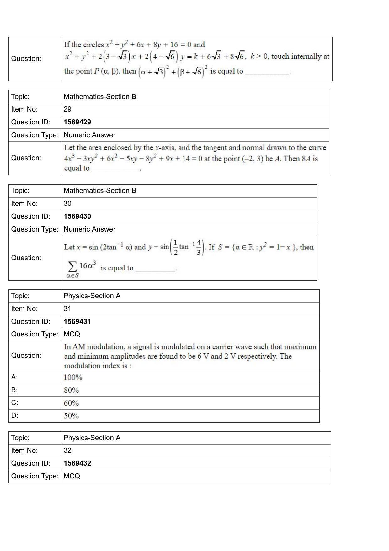JEE Mains 2022: BTech English (Shift 2) 25-07-2022 Question Paper - Page 10