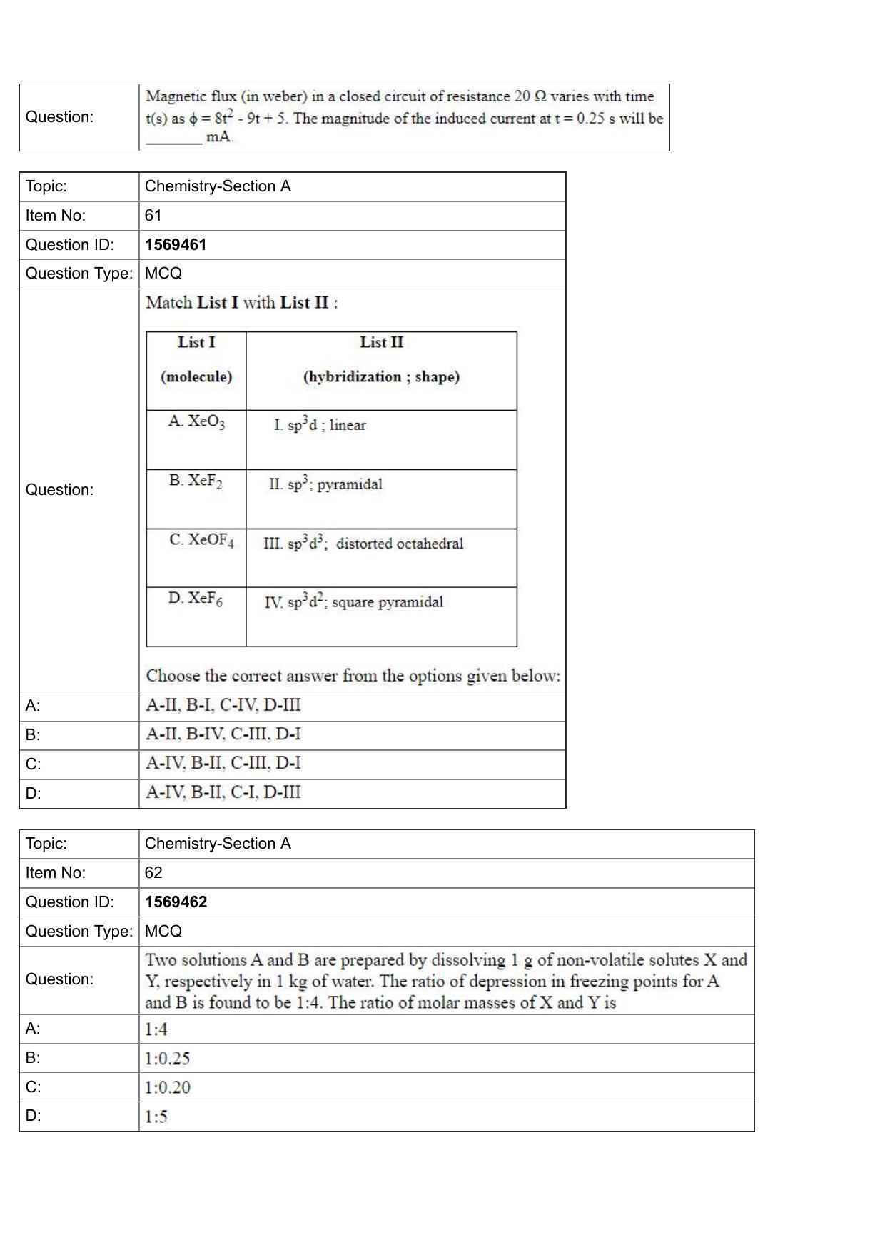 JEE Mains 2022: BTech English (Shift 2) 25-07-2022 Question Paper - Page 20