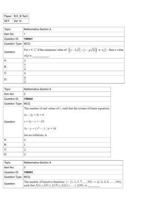 JEE Mains 2022: BTech English (Shift 2) 25-07-2022 Question Paper