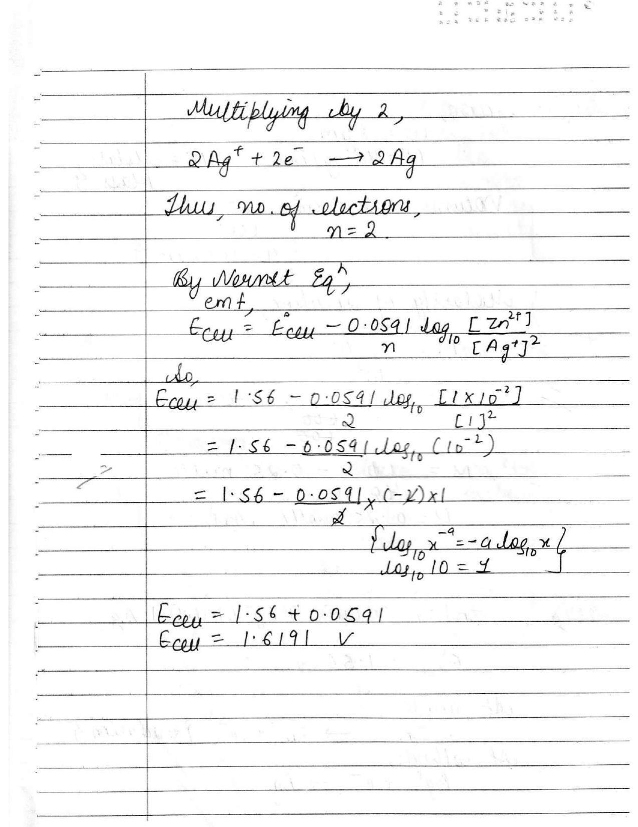 UBSE Class 12 Chemistry 2020 Toppers Answer Sheet - Page 7