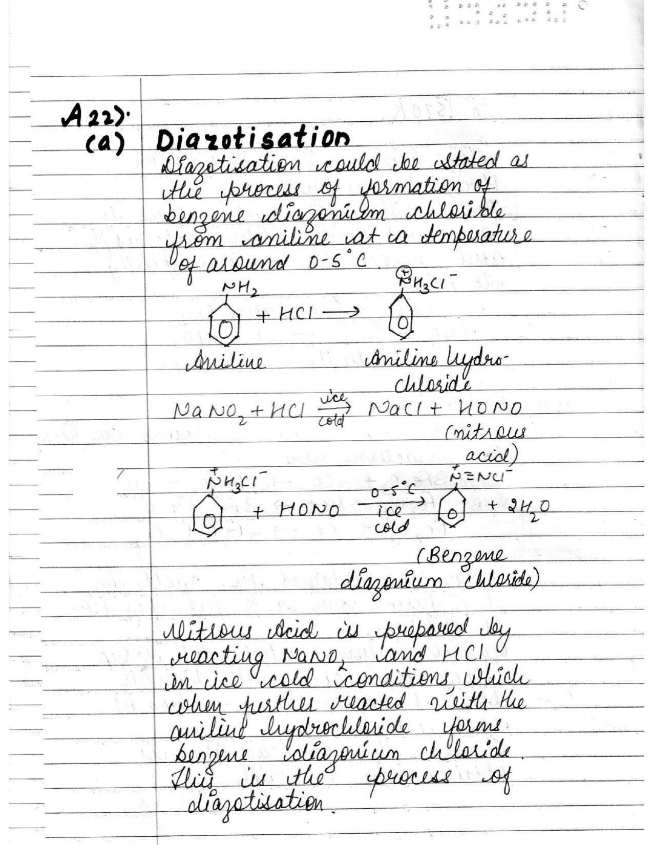 UBSE Class 12 Chemistry 2020 Toppers Answer Sheet - Page 17