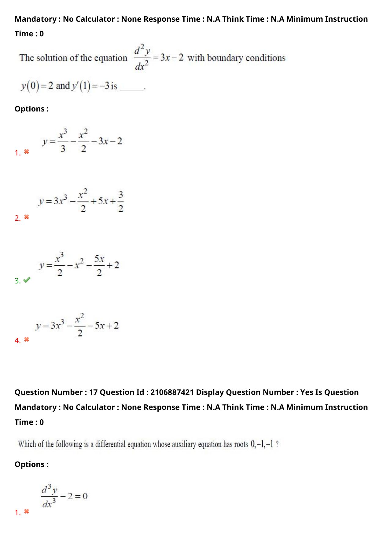 AP ECET 2024 BSc Mathematics 08th May 2024 (Shift 1) Question Paper wth Key - Page 12