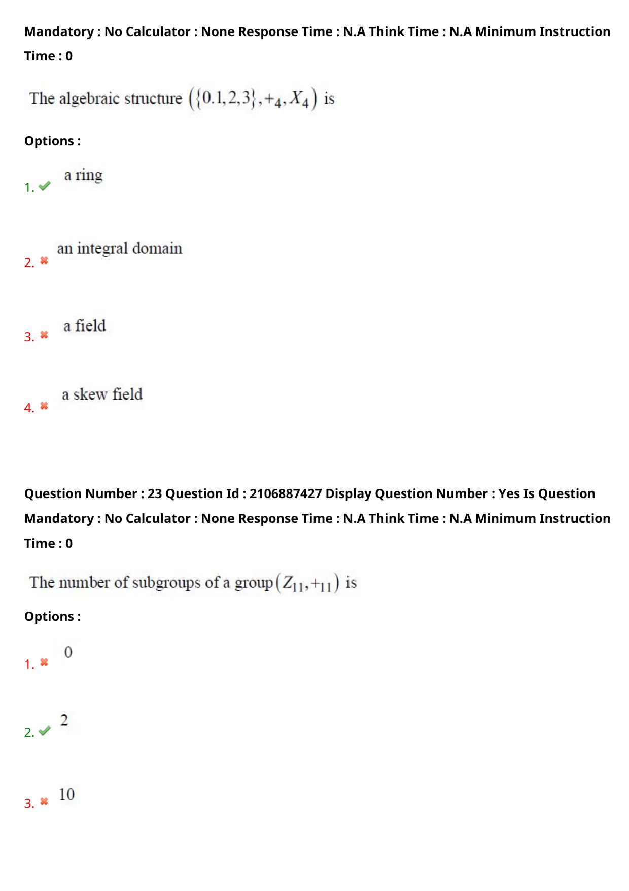 AP ECET 2024 BSc Mathematics 08th May 2024 (Shift 1) Question Paper wth Key - Page 16