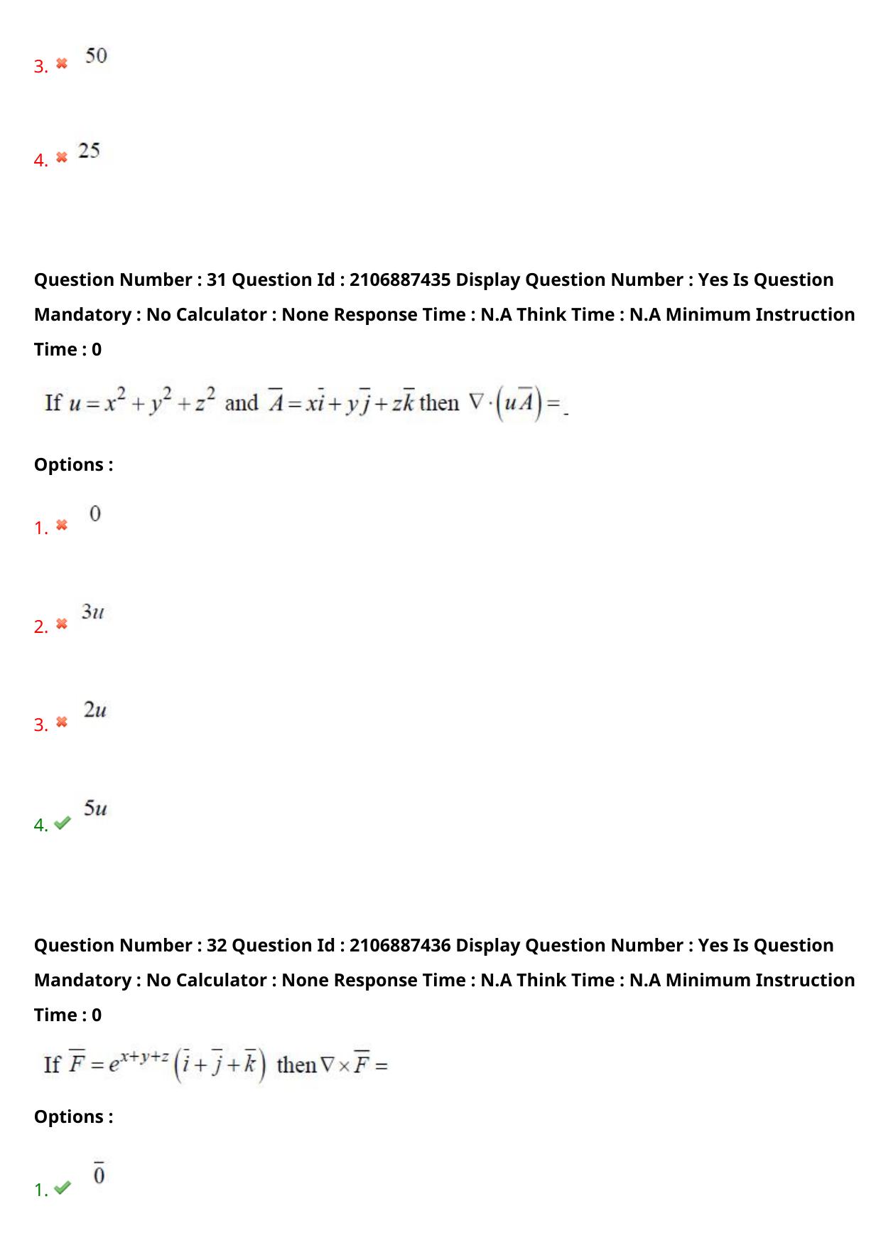 AP ECET 2024 BSc Mathematics 08th May 2024 (Shift 1) Question Paper wth Key - Page 21