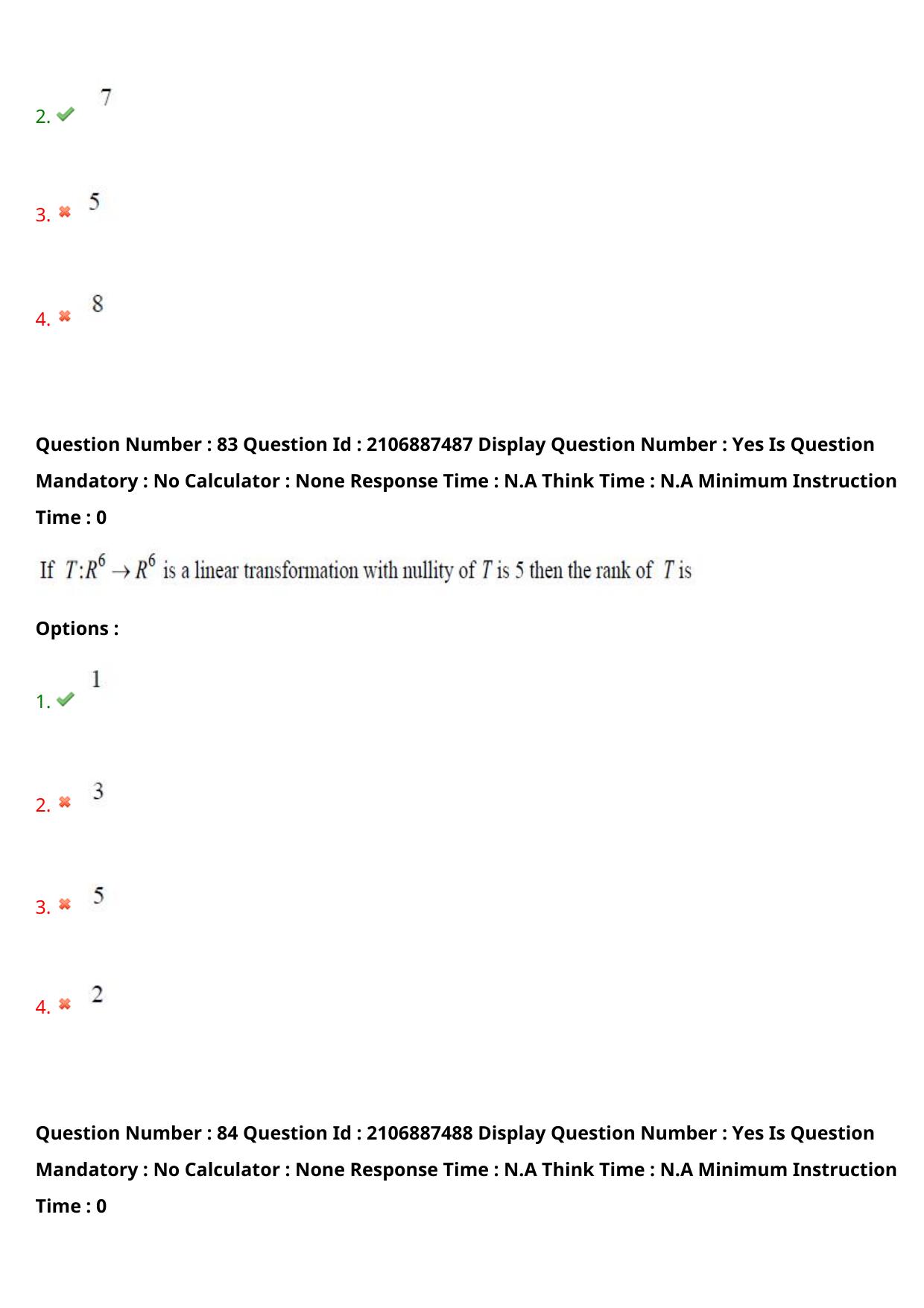 AP ECET 2024 BSc Mathematics 08th May 2024 (Shift 1) Question Paper wth Key - Page 53