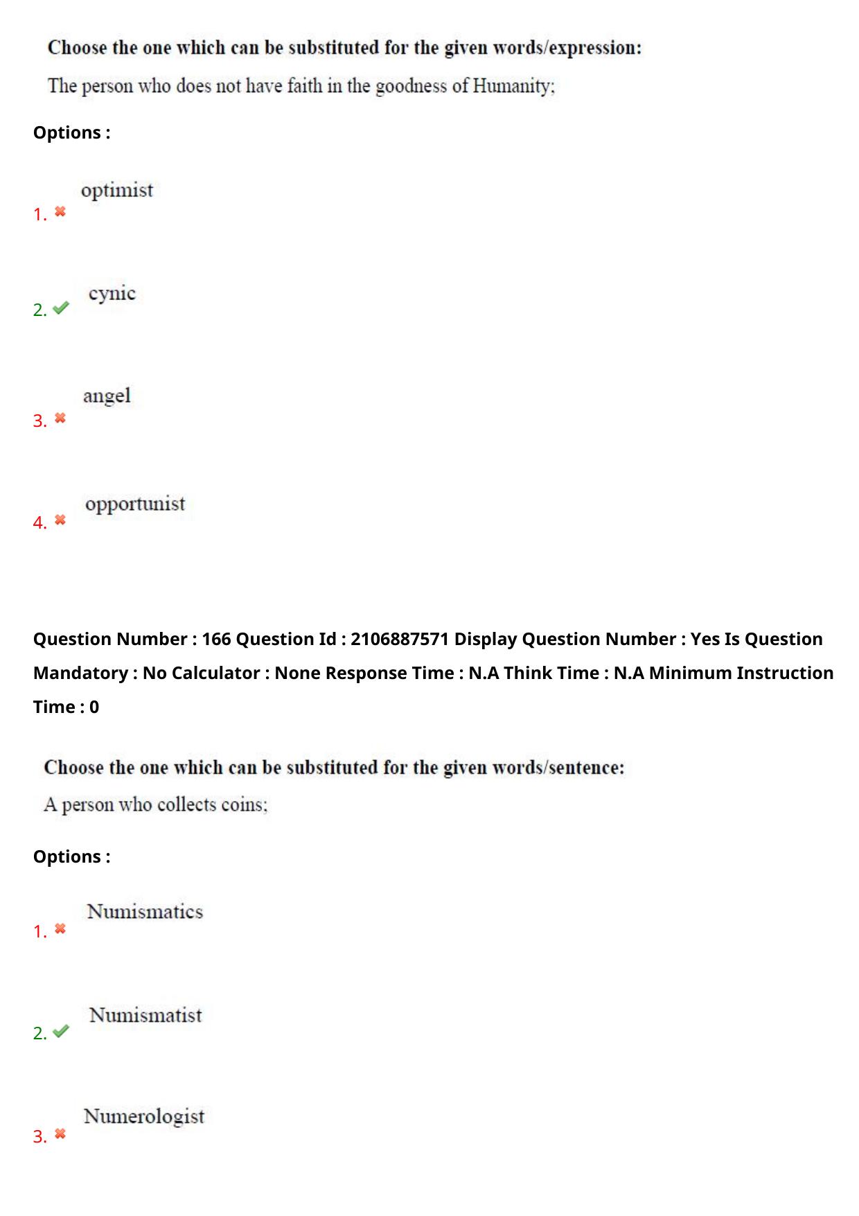 AP ECET 2024 BSc Mathematics 08th May 2024 (Shift 1) Question Paper wth Key - Page 106