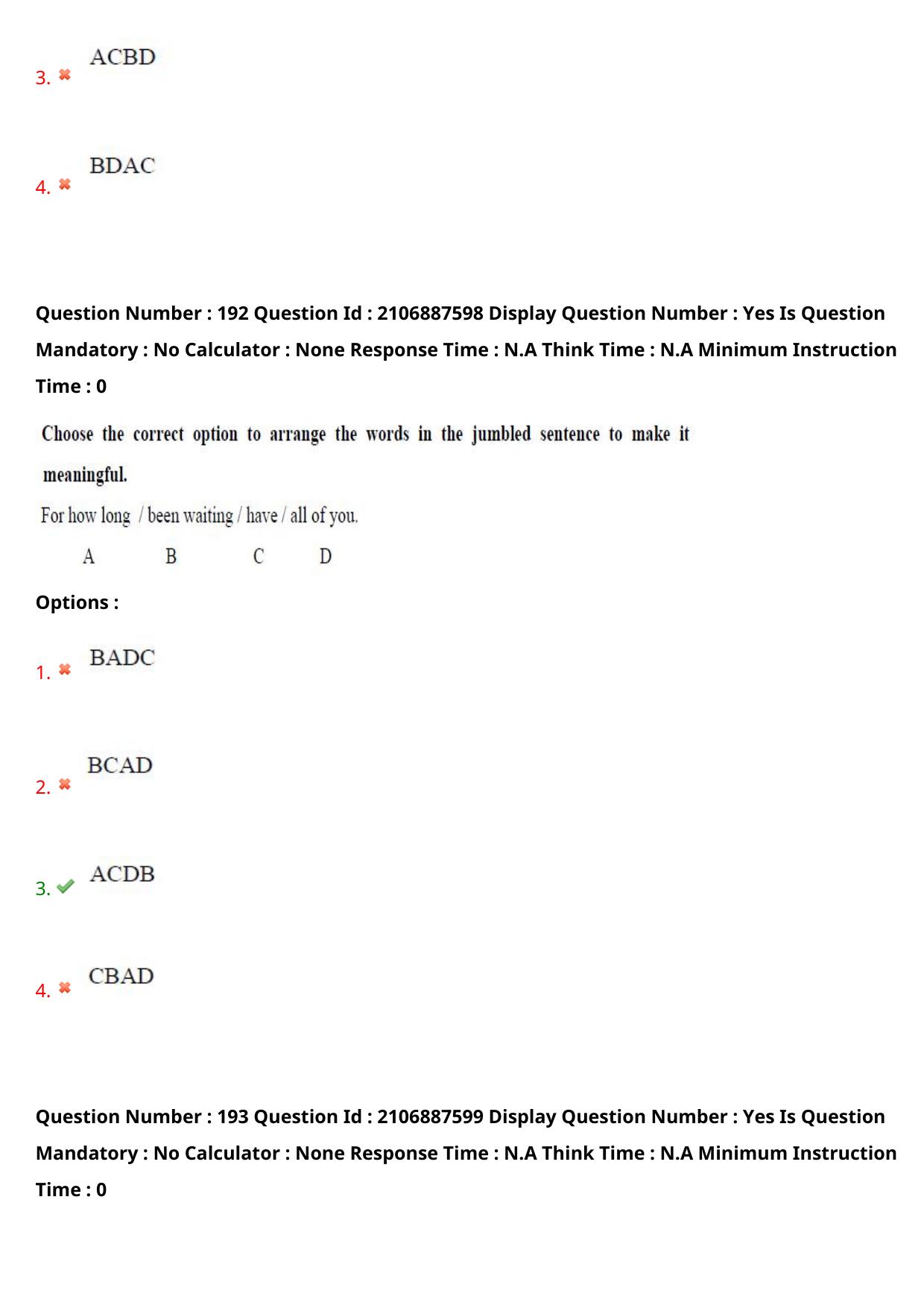 AP ECET 2024 BSc Mathematics 08th May 2024 (Shift 1) Question Paper wth Key - Page 123