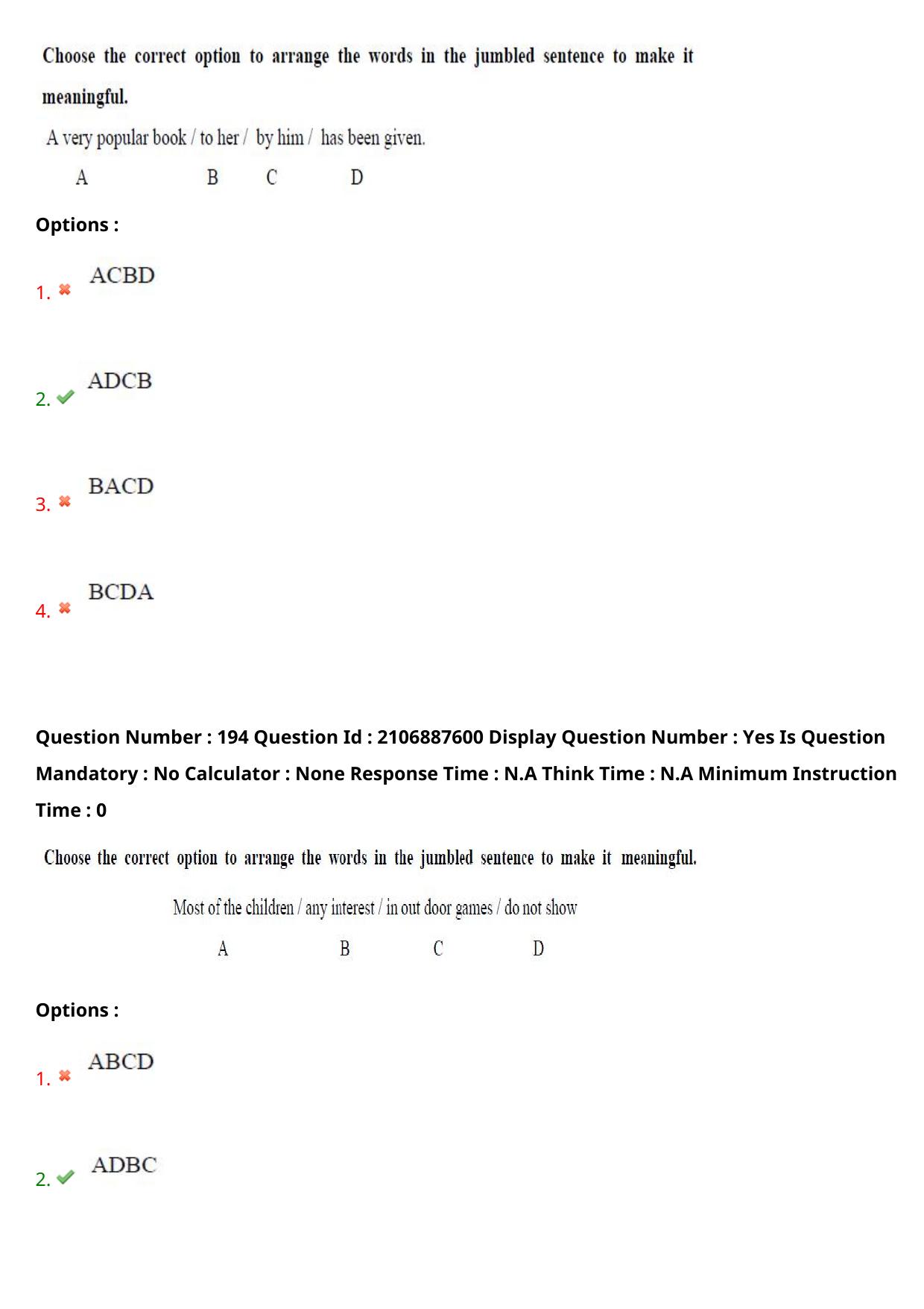 AP ECET 2024 BSc Mathematics 08th May 2024 (Shift 1) Question Paper wth Key - Page 124
