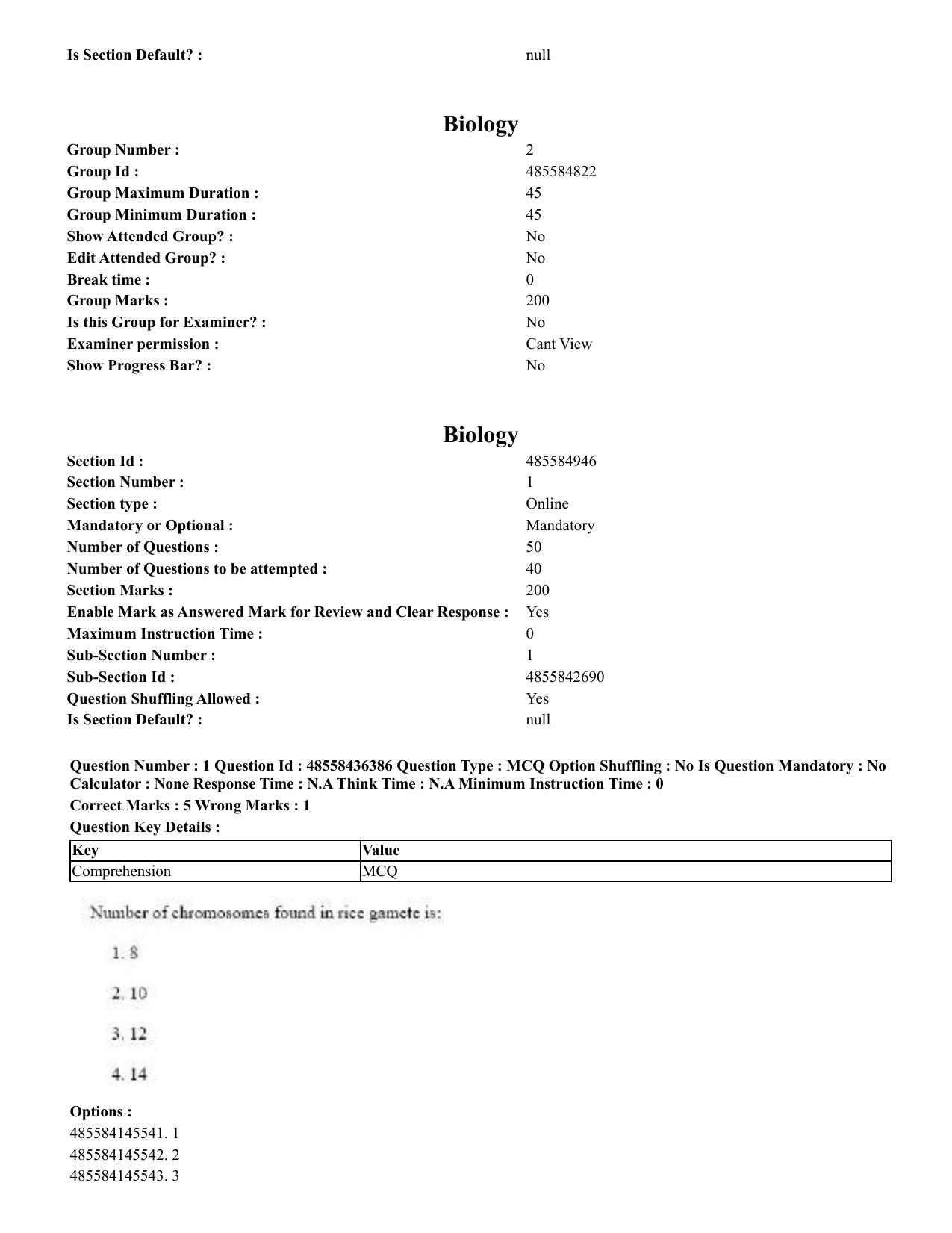 CUET 2023 English Telugu Shift 3 Question Papers - 22 June 2023 - Page 2