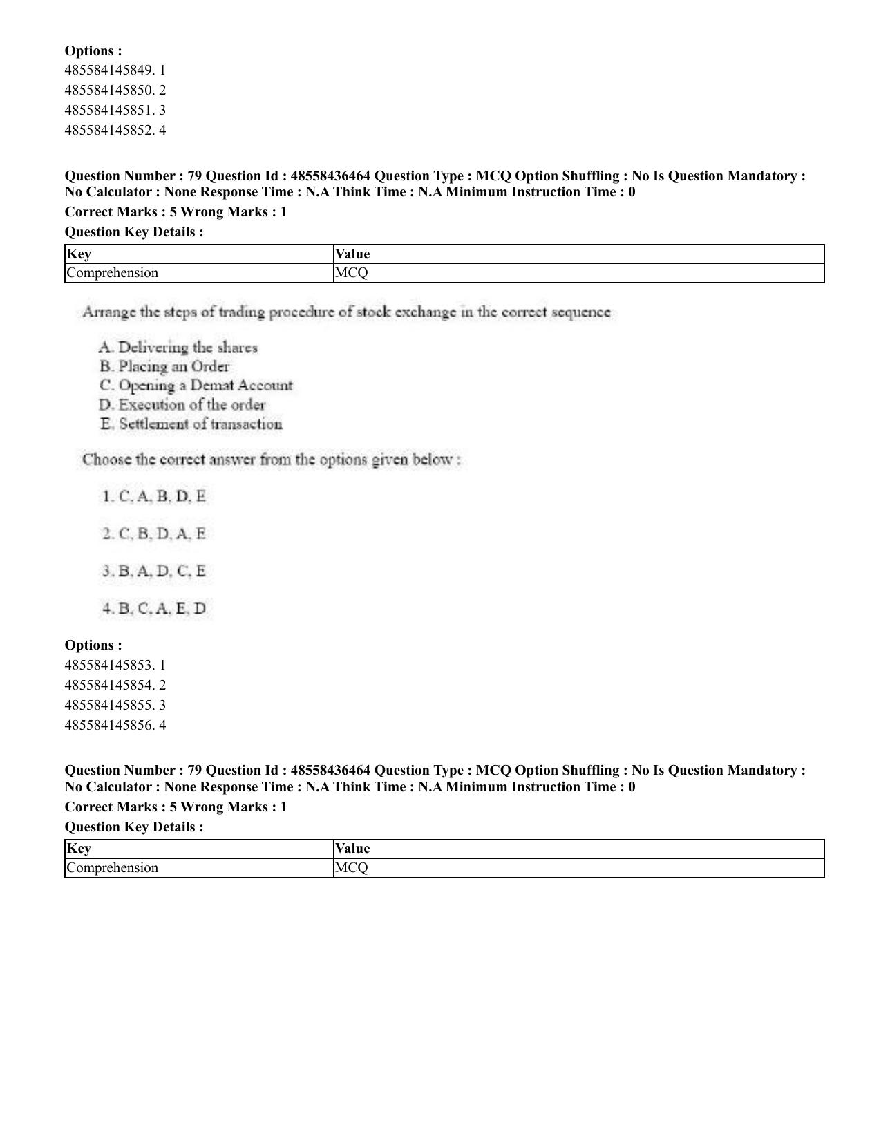 CUET 2023 English Telugu Shift 3 Question Papers - 22 June 2023 - Page 90
